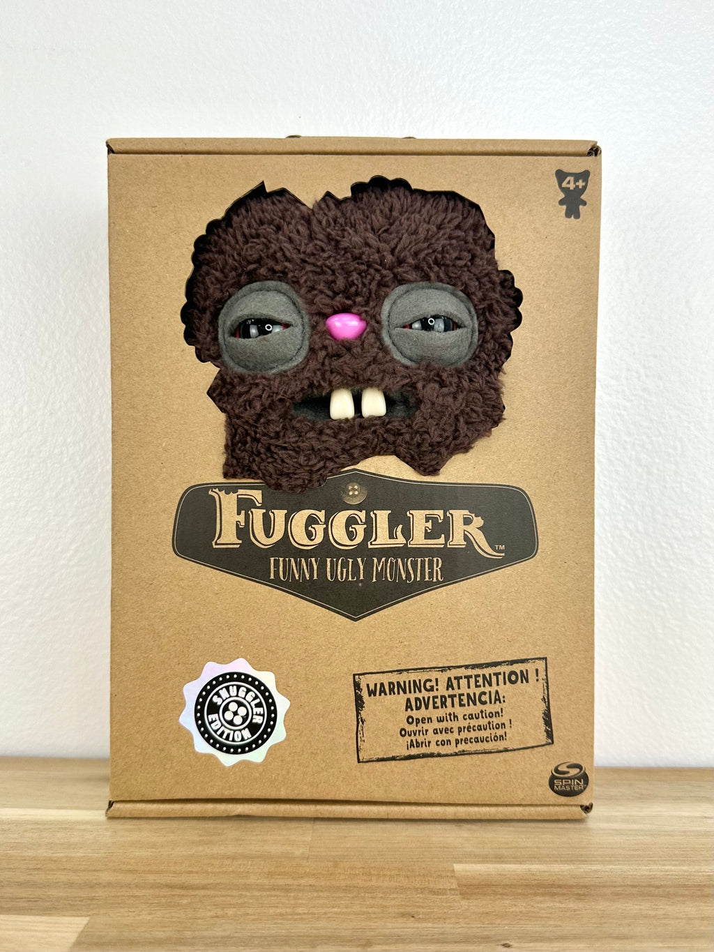 Rabid Rabbit Fuggler • Fuzzy Brown • Snuggler Edition • Addo • UK Exclusive • NEW in Open Box