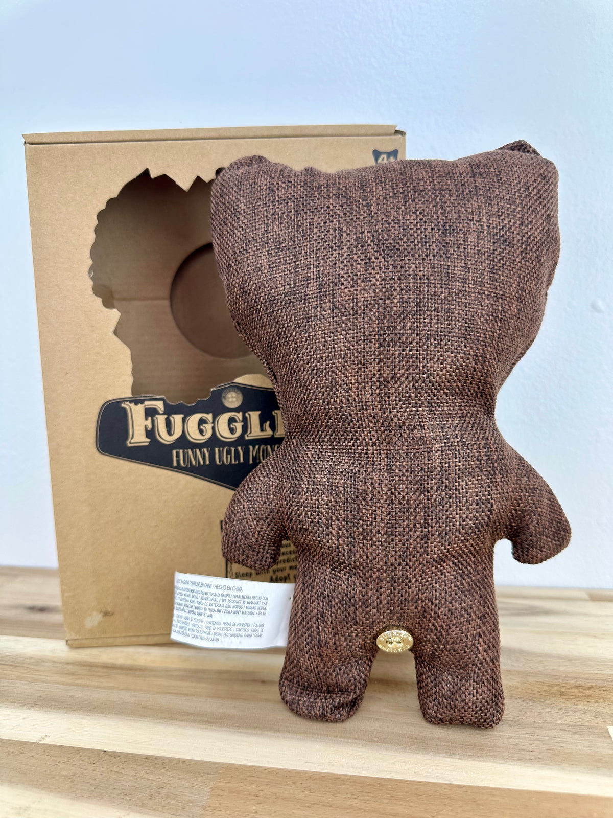 Mr. Buttons Chase Fuggler - Brown Burlap - Spin Master - Grail - Open Box With Certificate