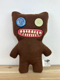 Mr. Buttons Fuggler • OG Spin Master • Brown Felt • Tag Cut