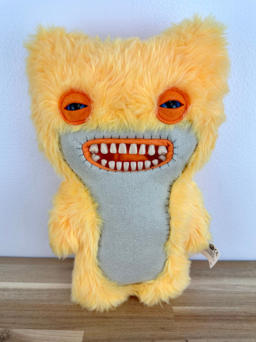 Awkward Bear Fuggler - Yellow - Spin Master - Retired - Mint Condition - No Box