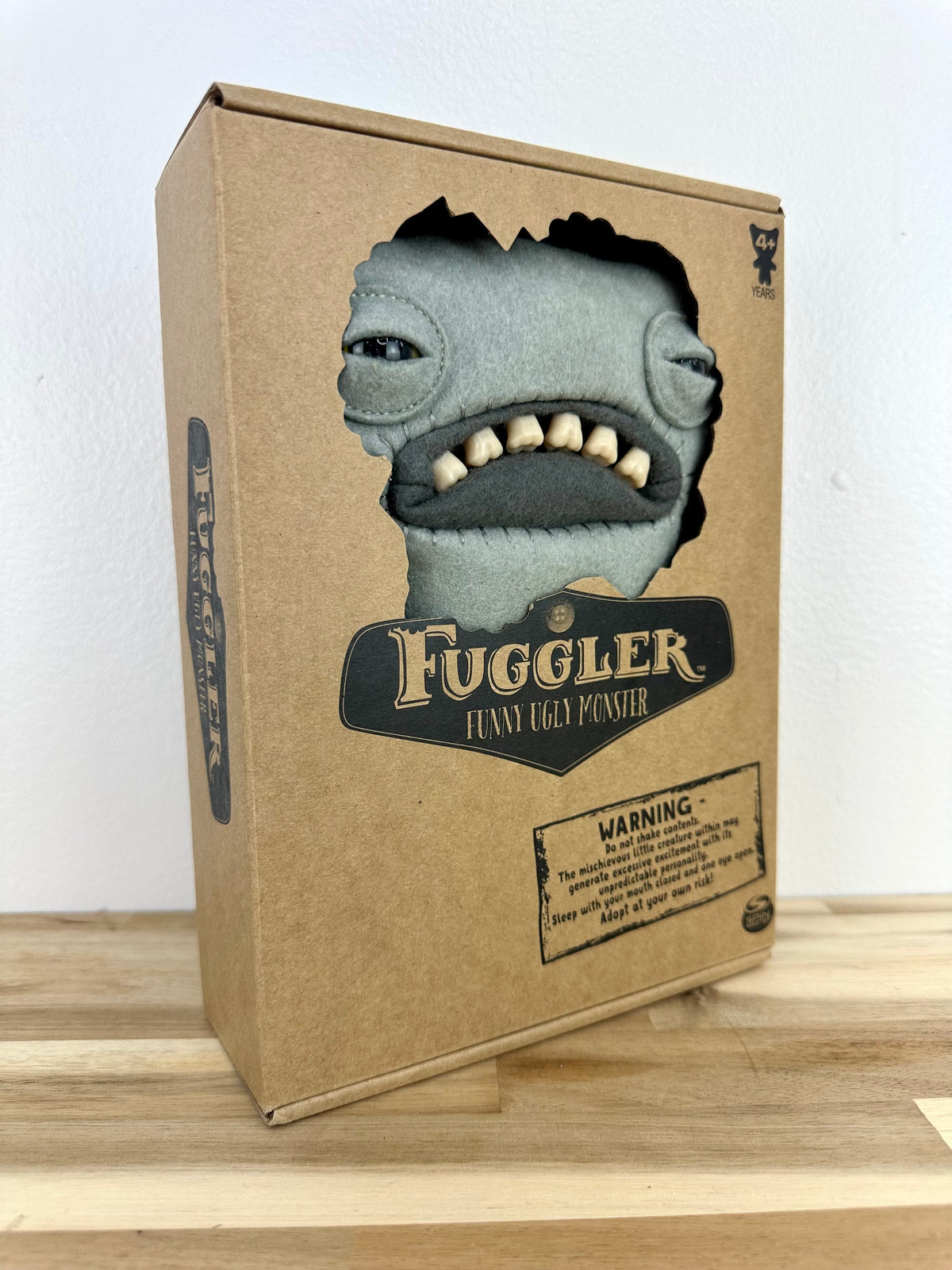 Wide Eyed Weirdo Fuggler - Grey - Spin Master - Retired - Mint Condition - Sealed Box