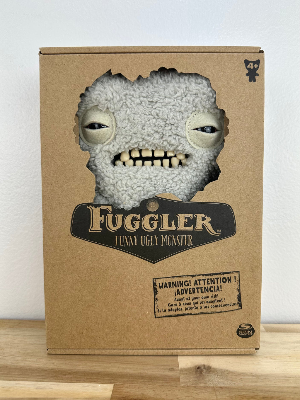 Munch Munch Fuggler - Grey Fur - Spin Master Original - Retired - Sealed Box