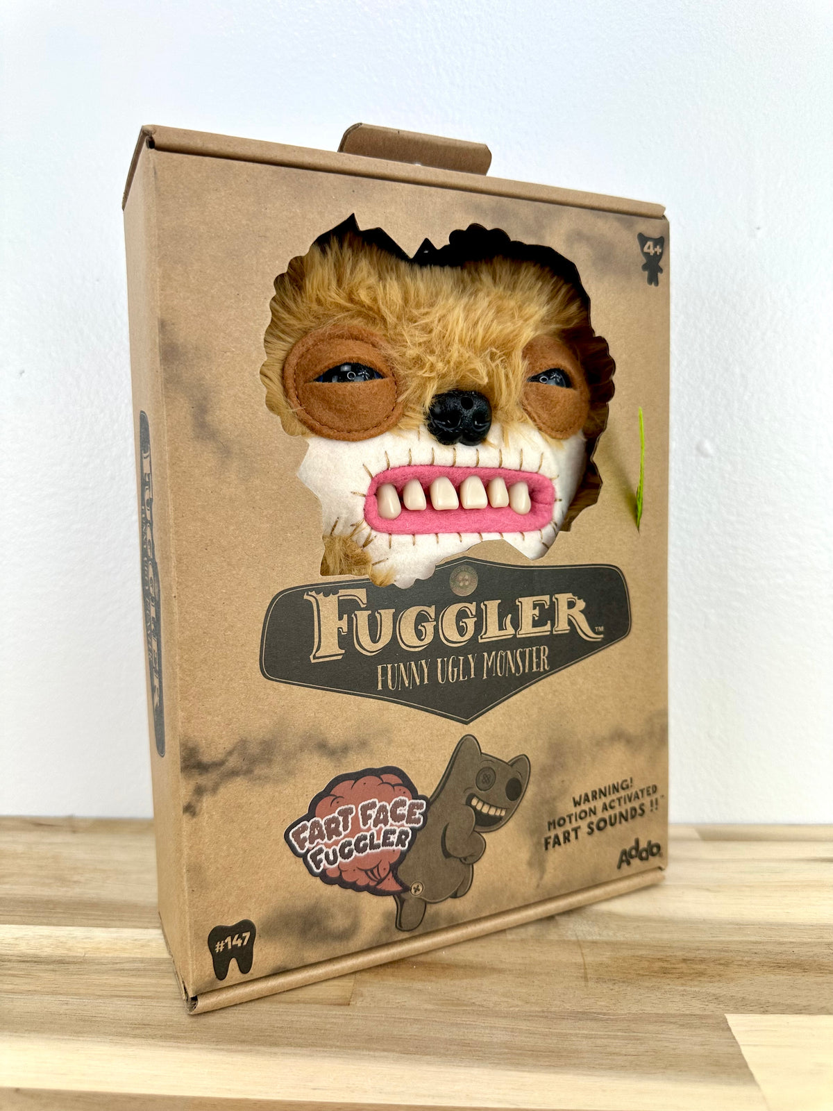 Sketchy Squirrel Fuggler - Fart Face - Addo - Rare - Mint Condition - Sealed Box