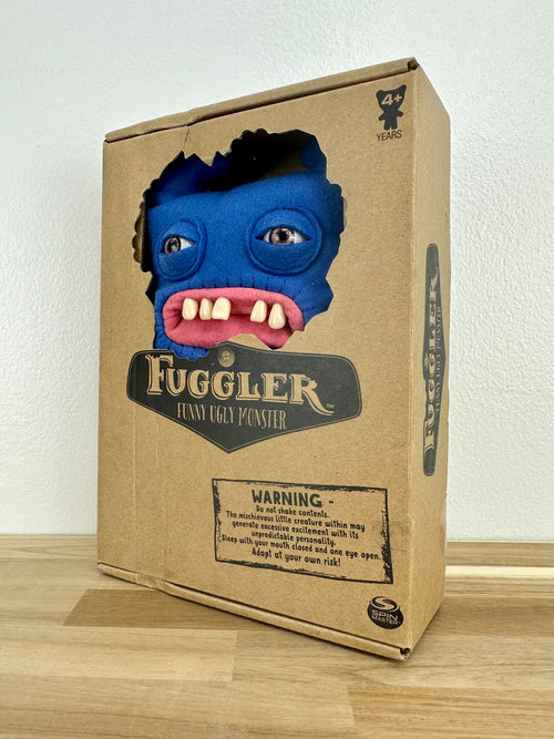 * RARE * Fuggler Sir Horns Alot • Blue Felt • Spin Master Original • New in SEALED Box