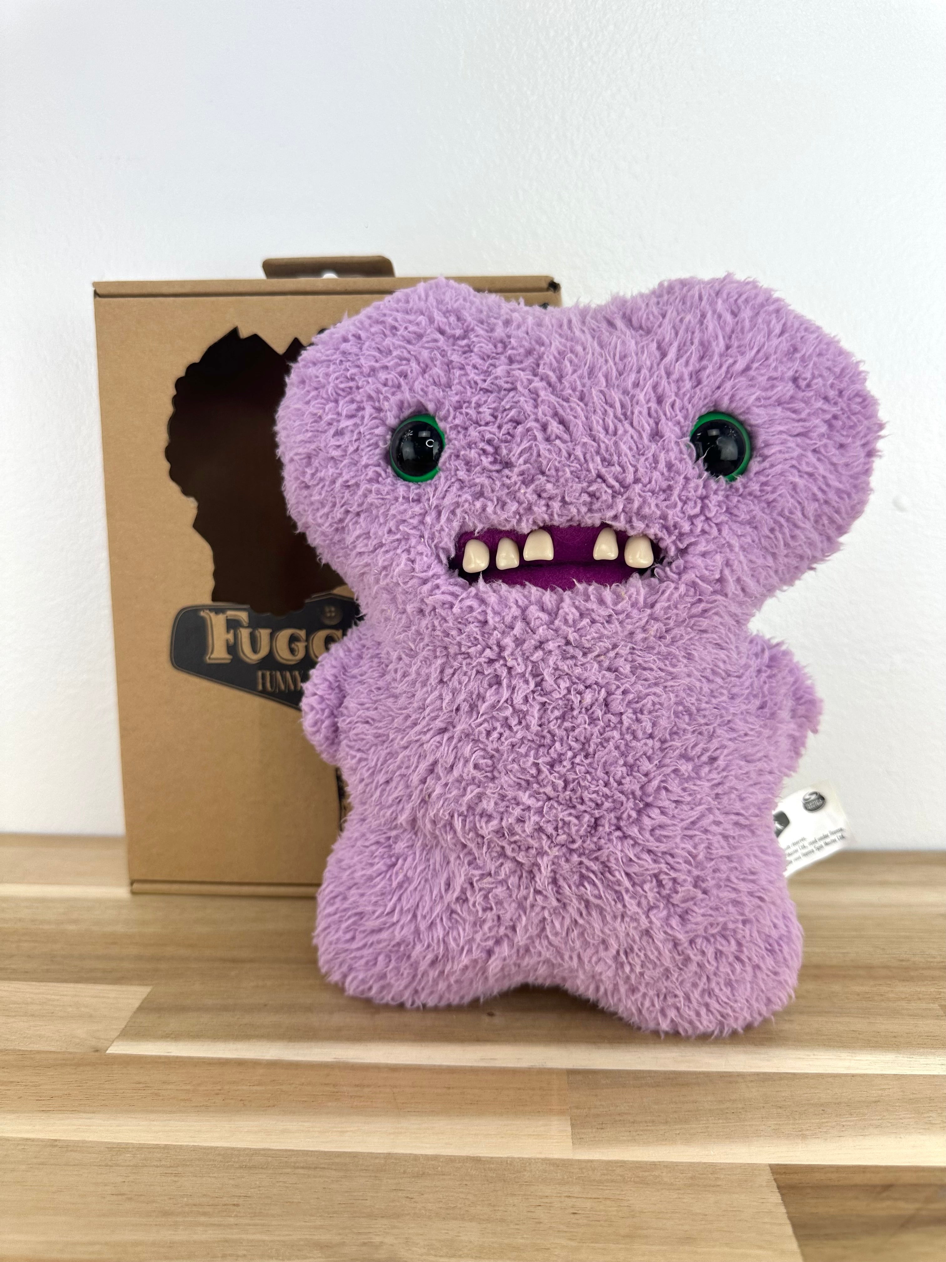 NEW • Gaptooth McGoo Fuggler • Fuzzy Lilac • Addo • New in Box