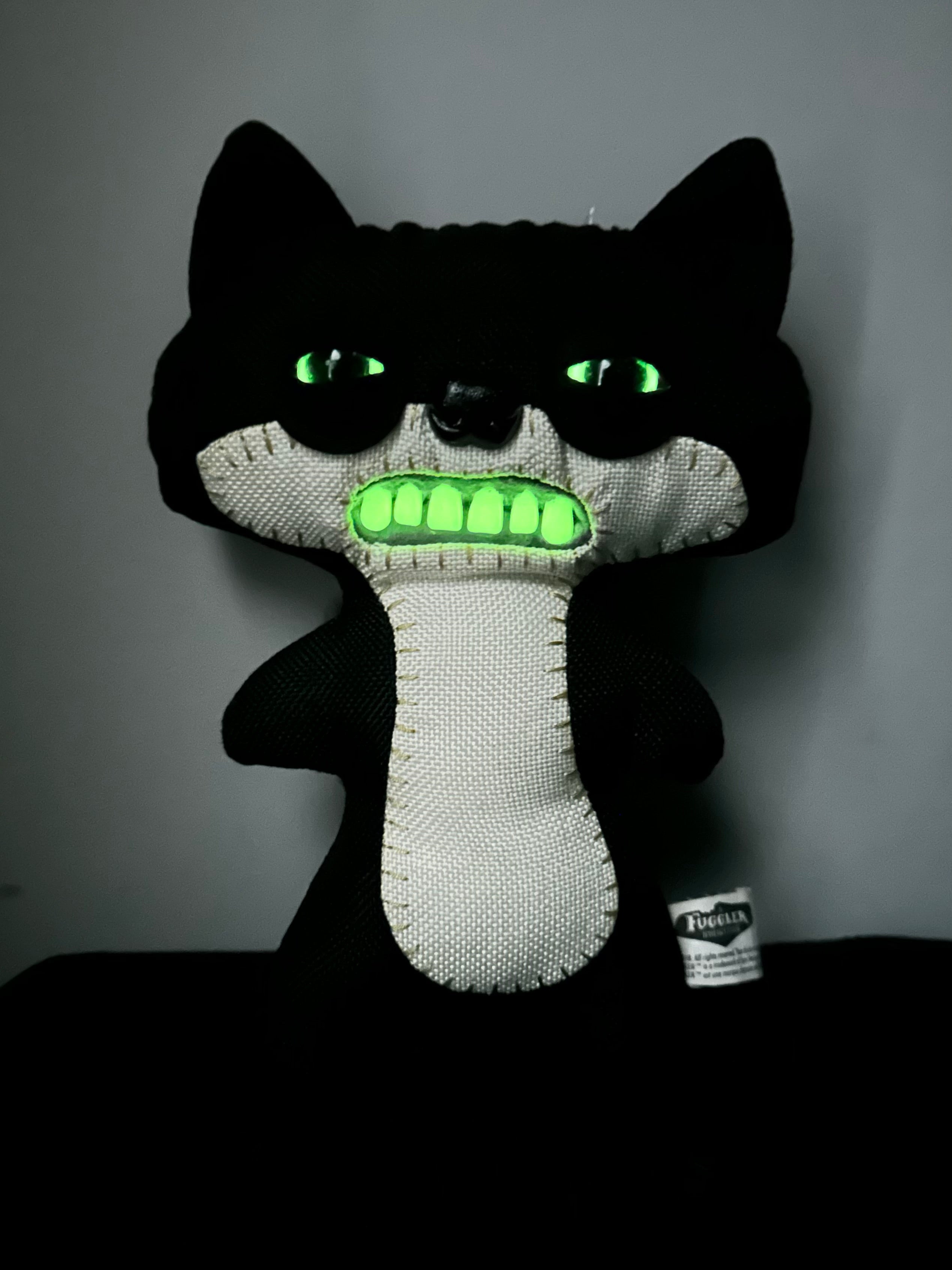 RARE * Fuggler Suspicious Fox • Chase • Black Burlap • Addo Release • NEW in Open Box