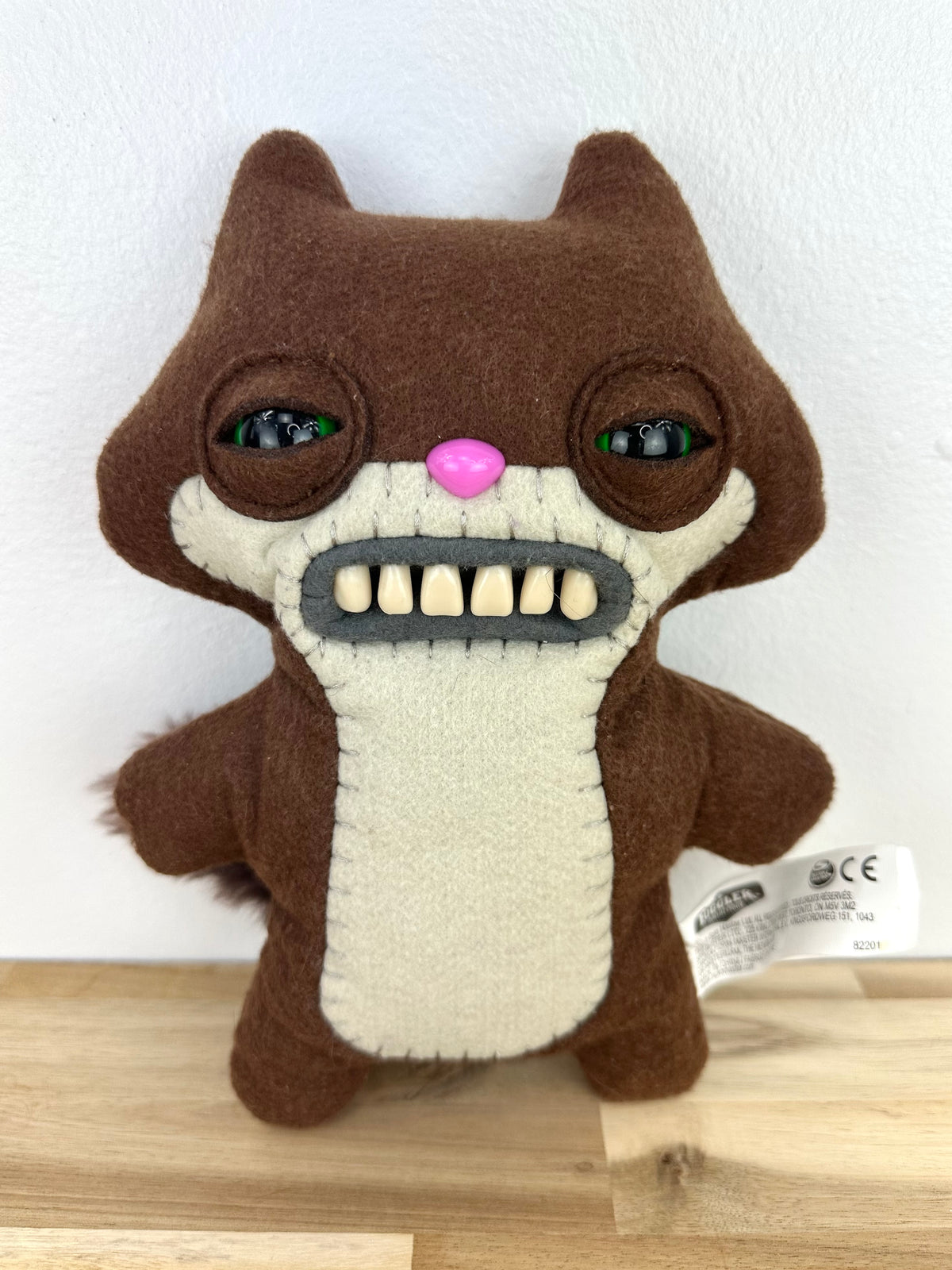 Sketchy Squirrel Fuggler - Brown - Spin Master Original - Retired - No Box