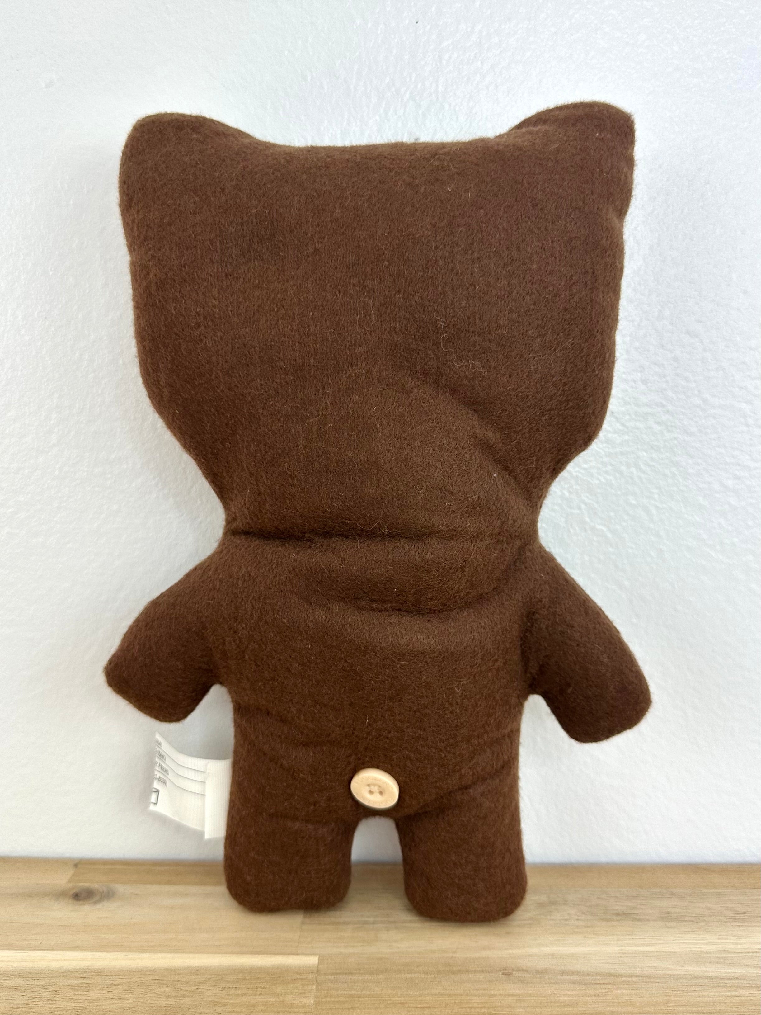 Mr. Buttons Fuggler • OG Spin Master • Brown Felt • Tag Cut