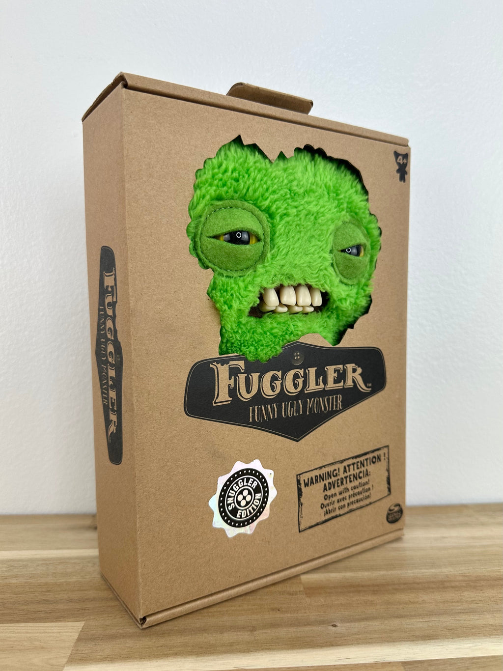 NEW • Squidge Fuggler • Fuzzy Green • Snuggler Edition • Addo • UK Exclusive • New in Box