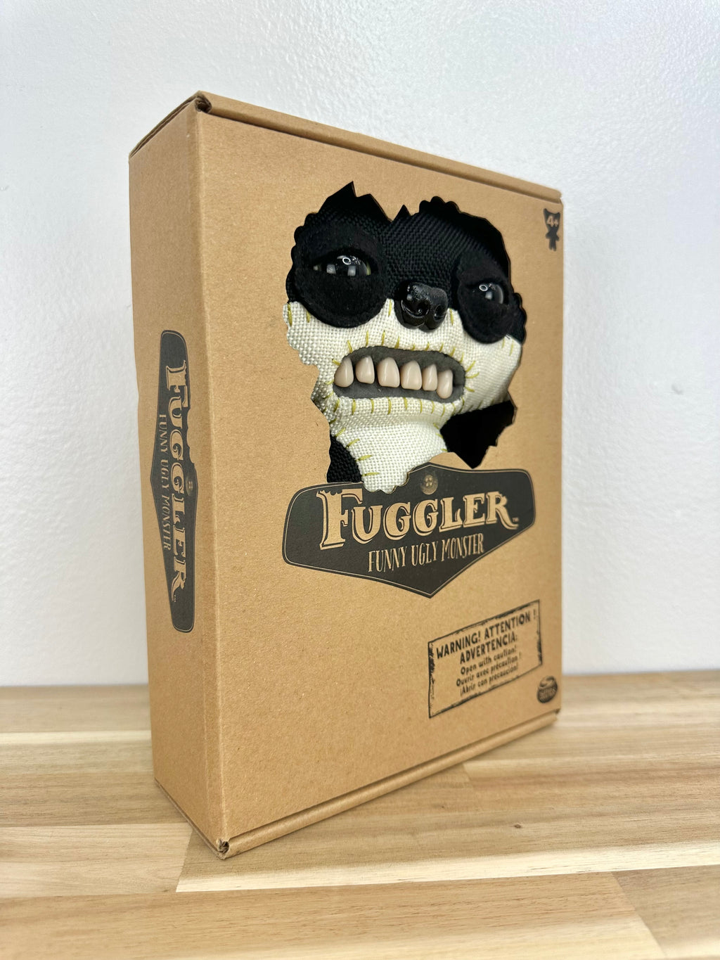 RARE * Fuggler Suspicious Fox • Chase • Black Burlap • Addo Release • NEW in Open Box