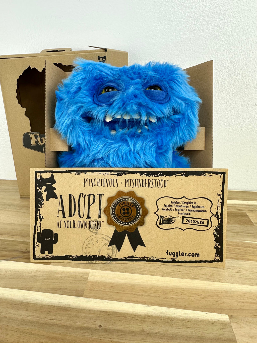 RARE * Fuggler Count Underoo Mcgoo • Blue • Spinmaster • NEW in Open Box