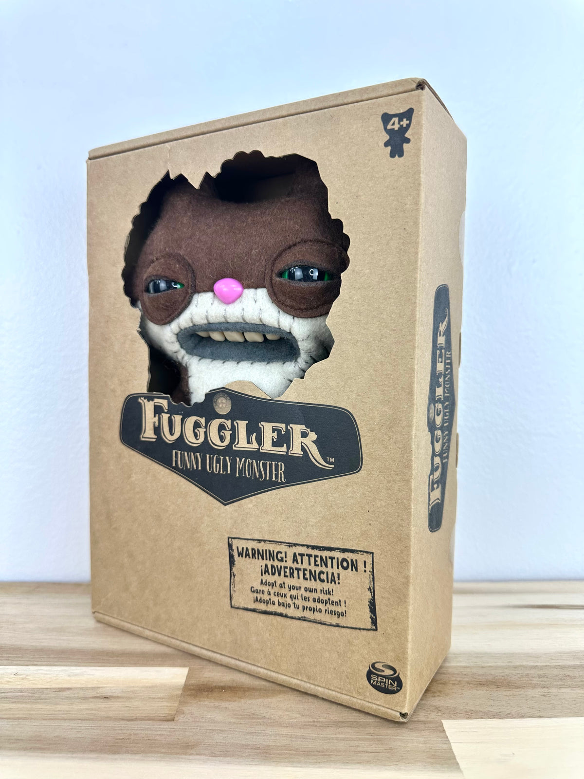 Sketchy Squirrel Fuggler - Brown - Spin Master Original - Retired - Sealed Box