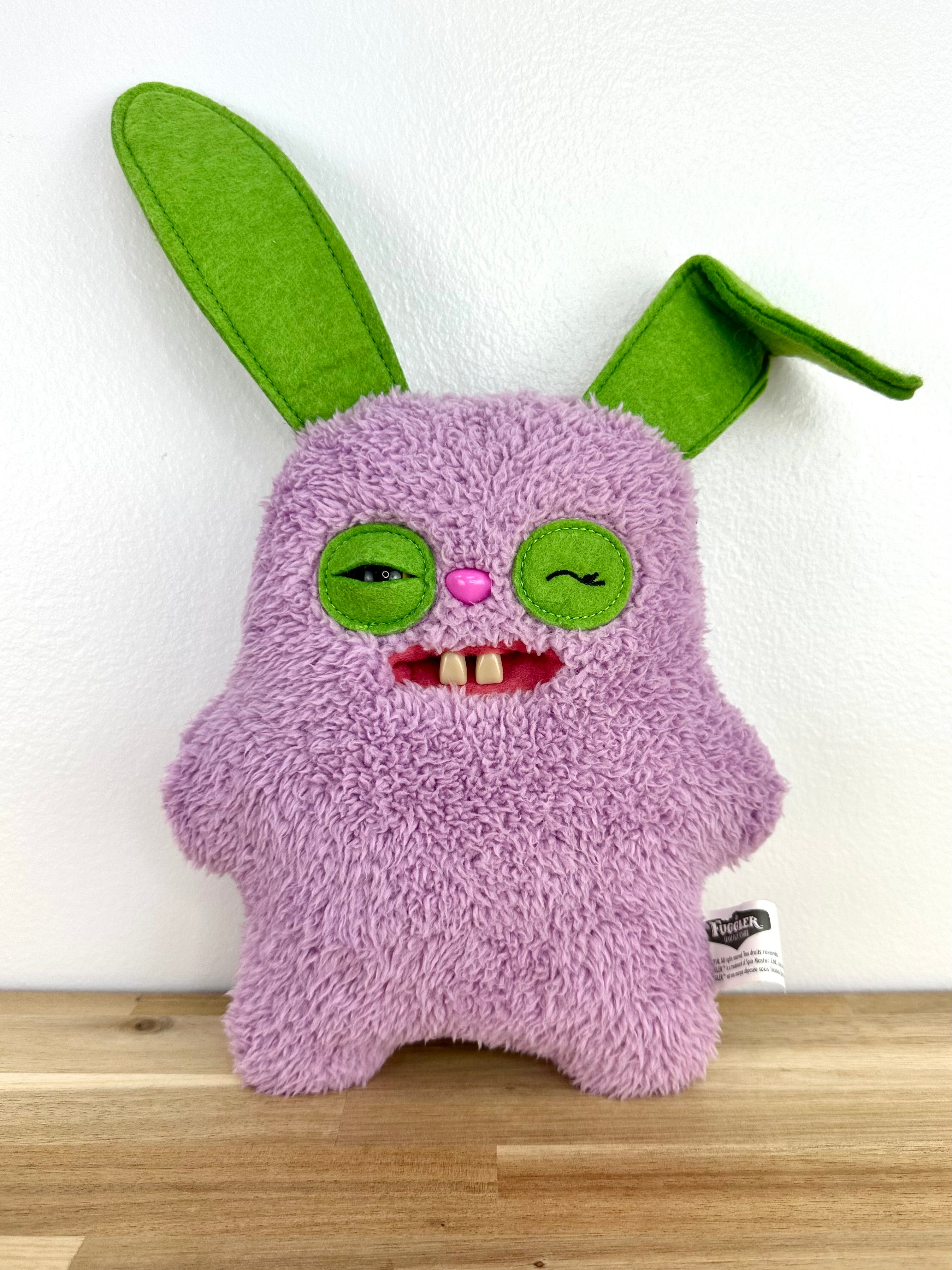 Rabid Rabbit Fuggler • Lilac Plush • Special Edition • Addo Play • UK Exclusive • MINT Condition • No Box