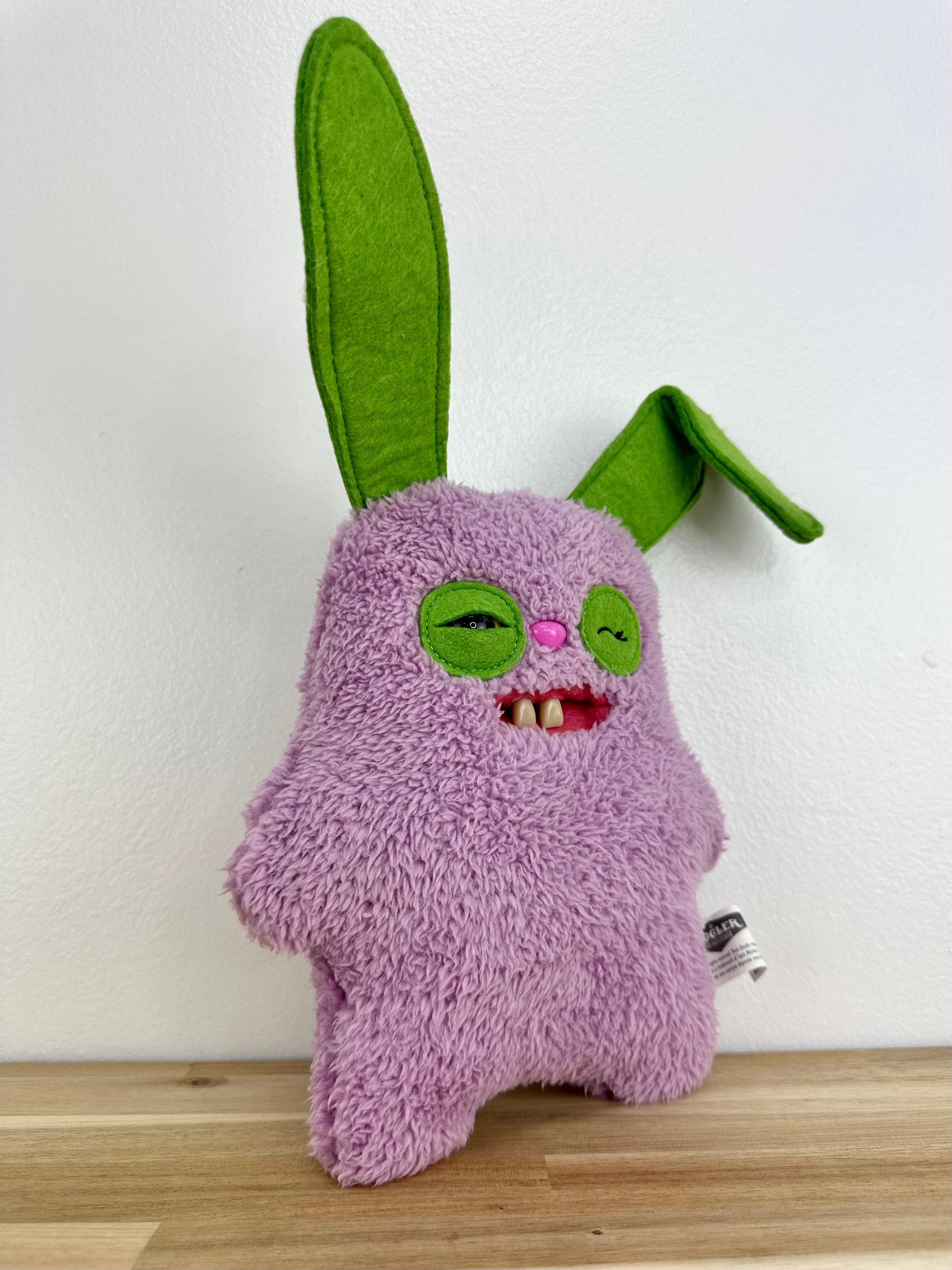 Rabid Rabbit Fuggler • Lilac Plush • Special Edition • Addo Play • UK Exclusive • MINT Condition • No Box