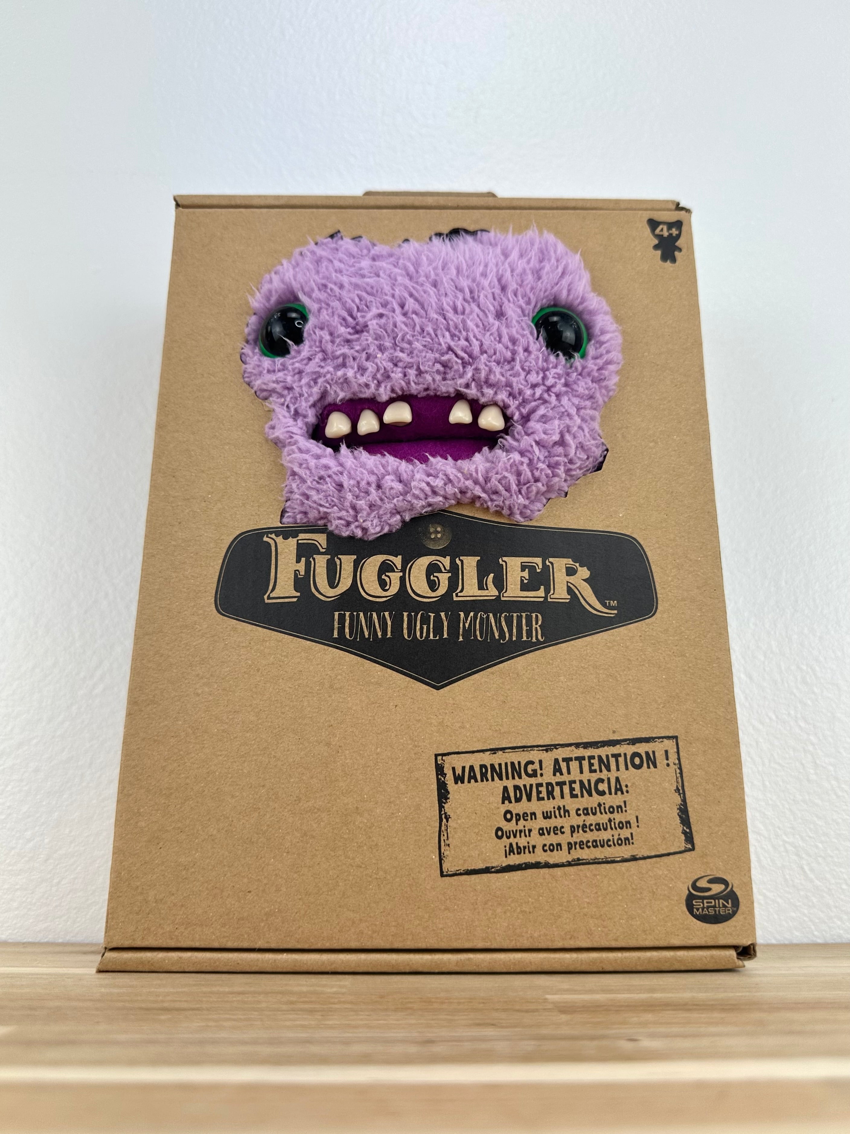 NEW • Gaptooth McGoo Fuggler • Fuzzy Lilac • Addo • New in Box