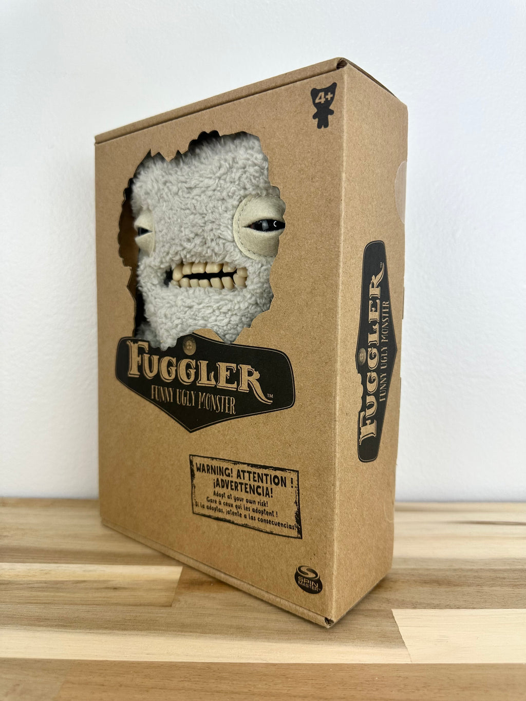 Munch Munch Fuggler - Grey Fur - Spin Master Original - Retired - Sealed Box