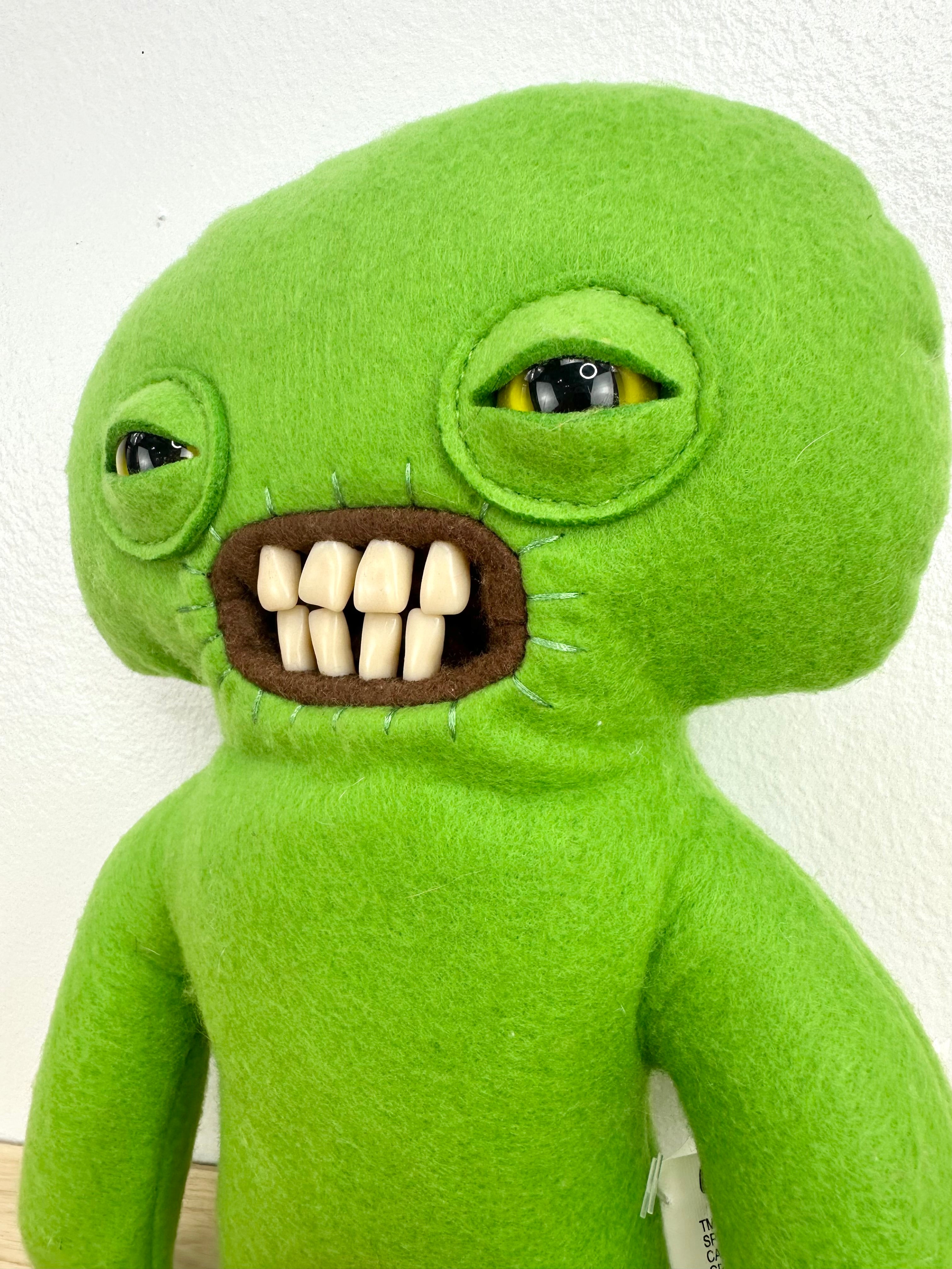 RETIRED * Fuggler Green Squidge • Spin Master • MINT Condition • No Box