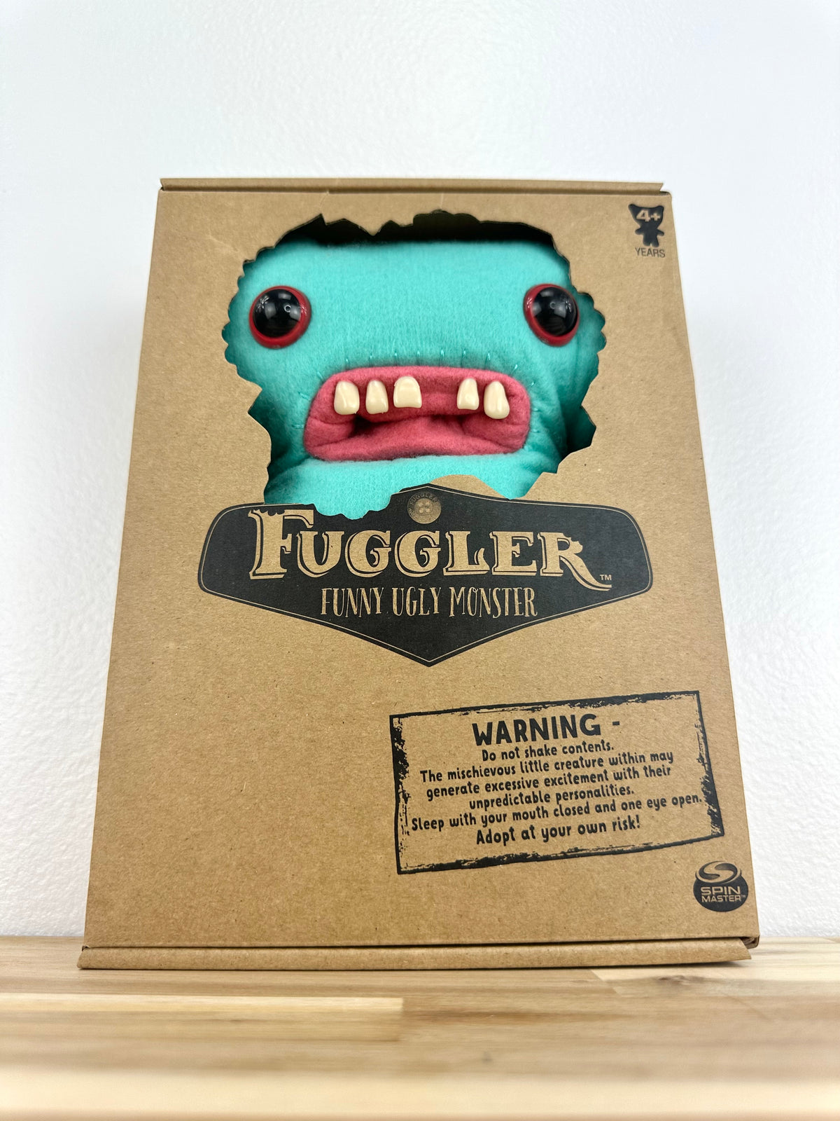 Gaptooth McGoo Fuggler - Teal Blue - Spin Master Original - Retired - Sealed Box