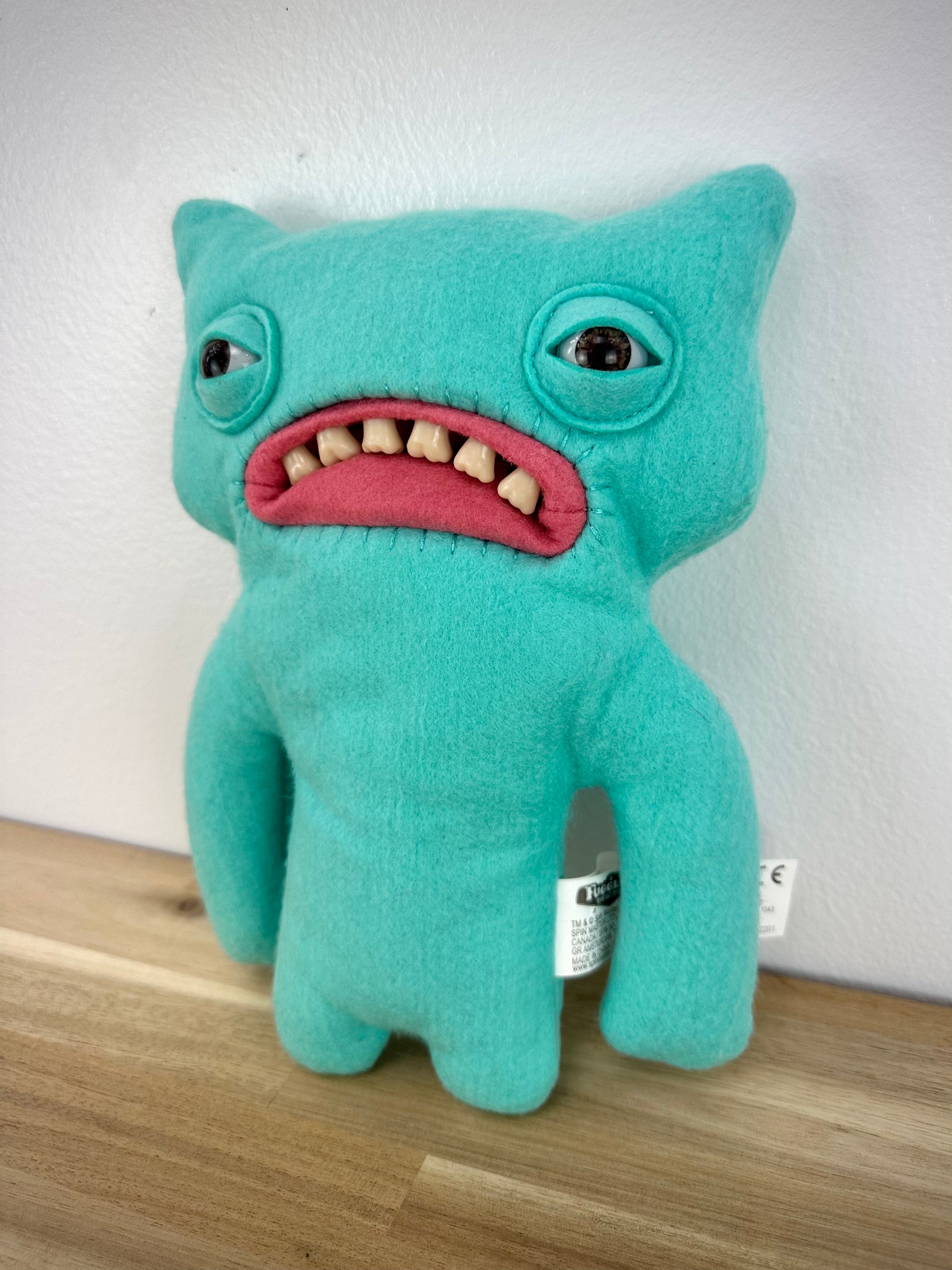 RETIRED * Fuggler Teal Wide Eyed Weirdo • Spin Master • MINT Condition • No Box