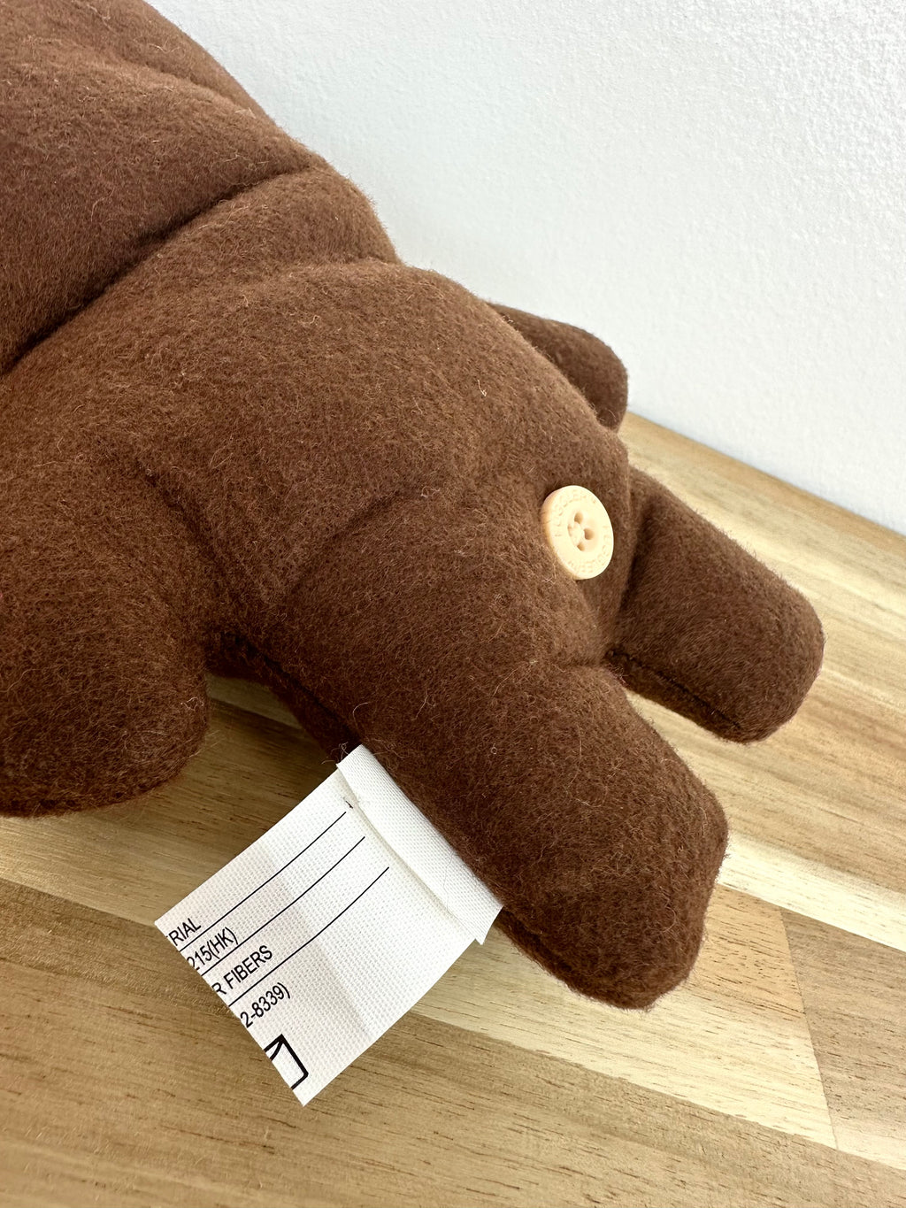 Mr. Buttons Fuggler • OG Spin Master • Brown Felt • Tag Cut