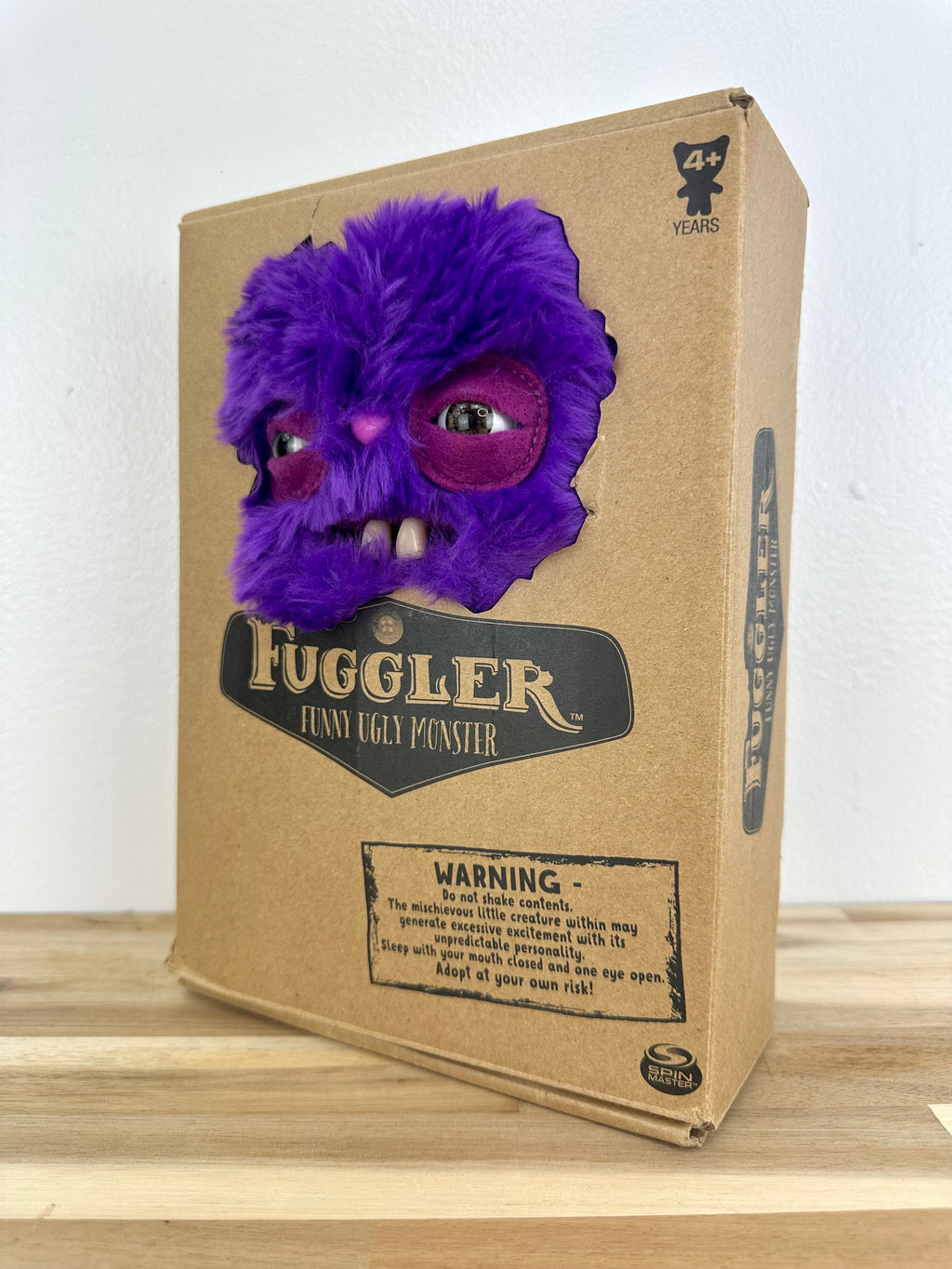 Rabid Rabbit Fuggler - Purple Fur - Spin Master - Rare - Mint Condition in Open Box