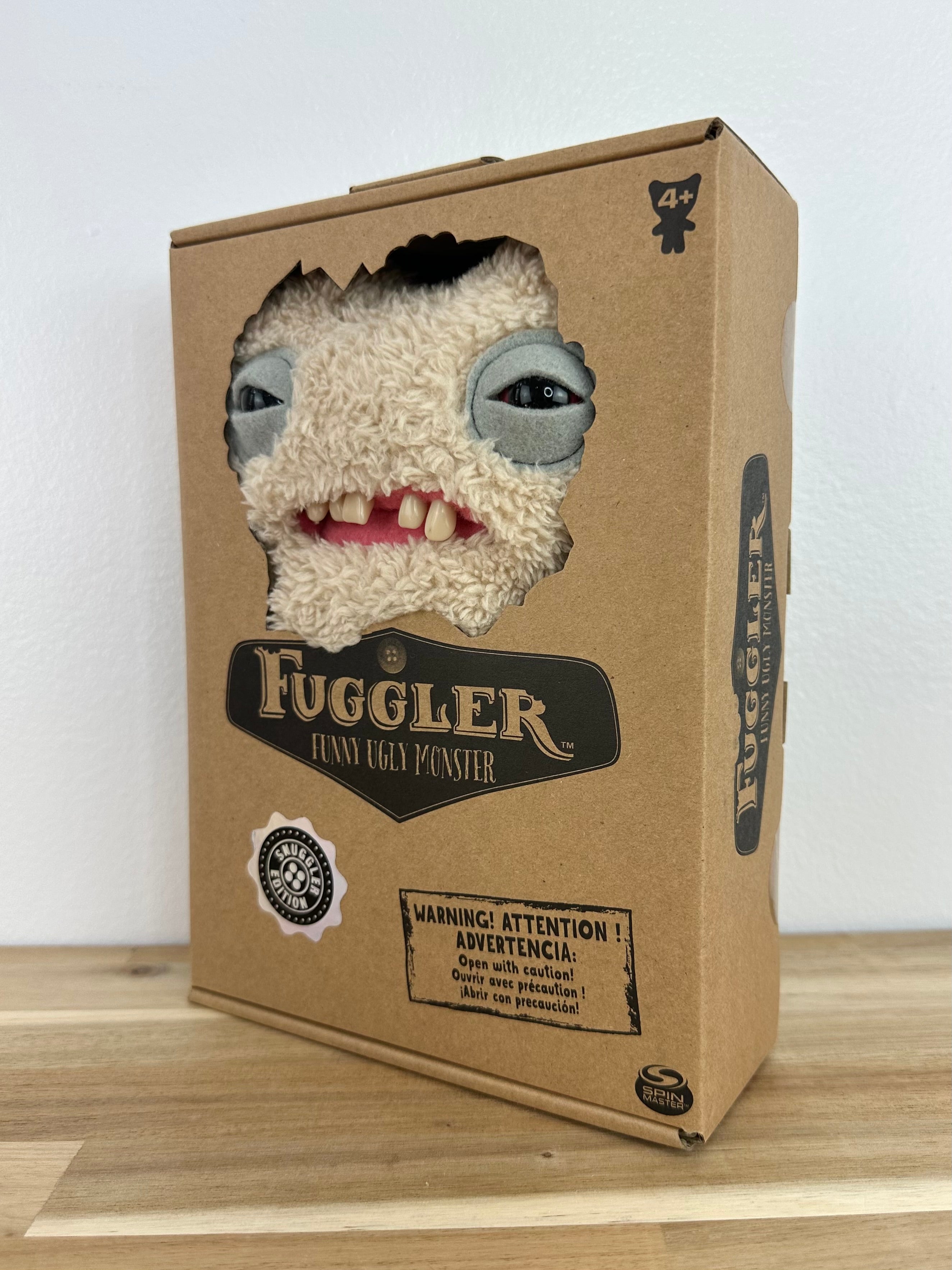 NEW • Gaptooth McGoo Fuggler • Fuzzy Cream • Snuggler Edition • Addo • UK Exclusive • SEALED Box