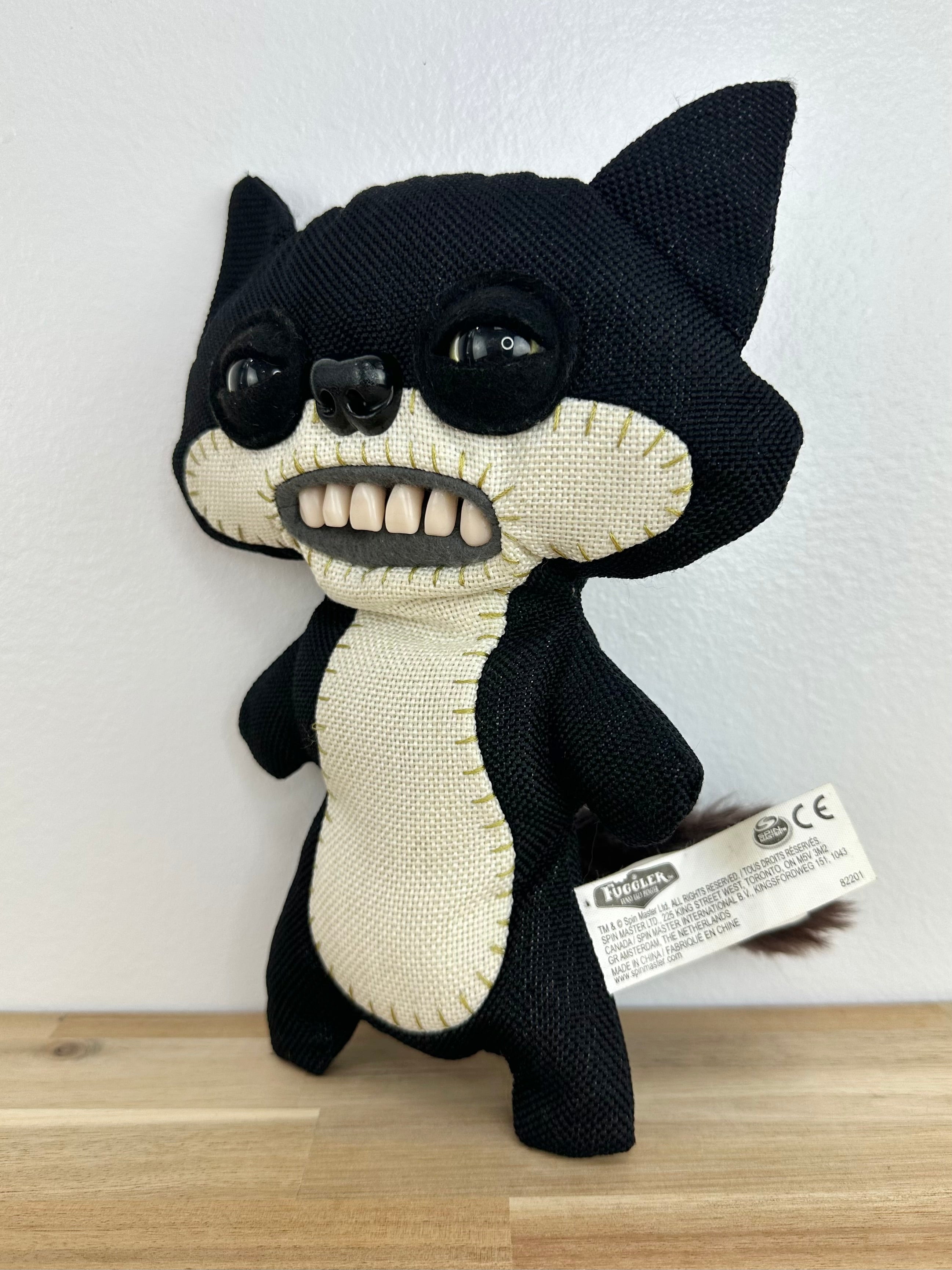 RARE * Fuggler Suspicious Fox Chase • Black Burlap• Spin Master • Excellent Condition • No Box