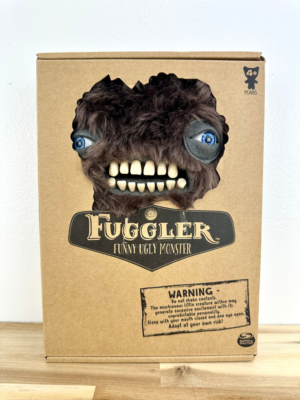 Munch Munch Fuggler - Spin Master - Brown Fur - Rare - Open Box