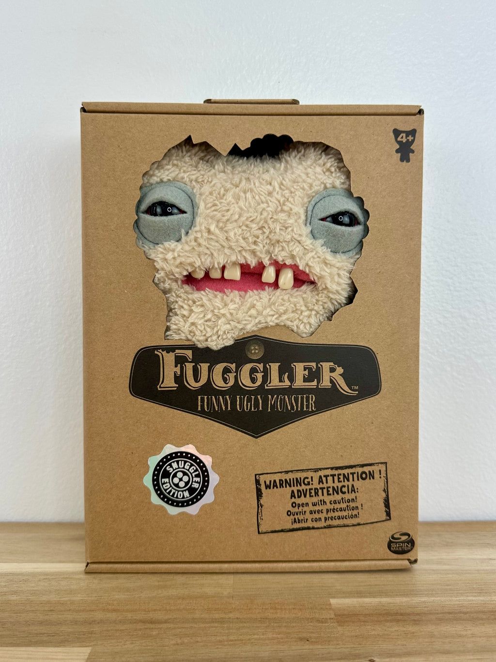 NEW • Gaptooth McGoo Fuggler • Fuzzy Cream • Snuggler Edition • Addo • UK Exclusive • SEALED Box