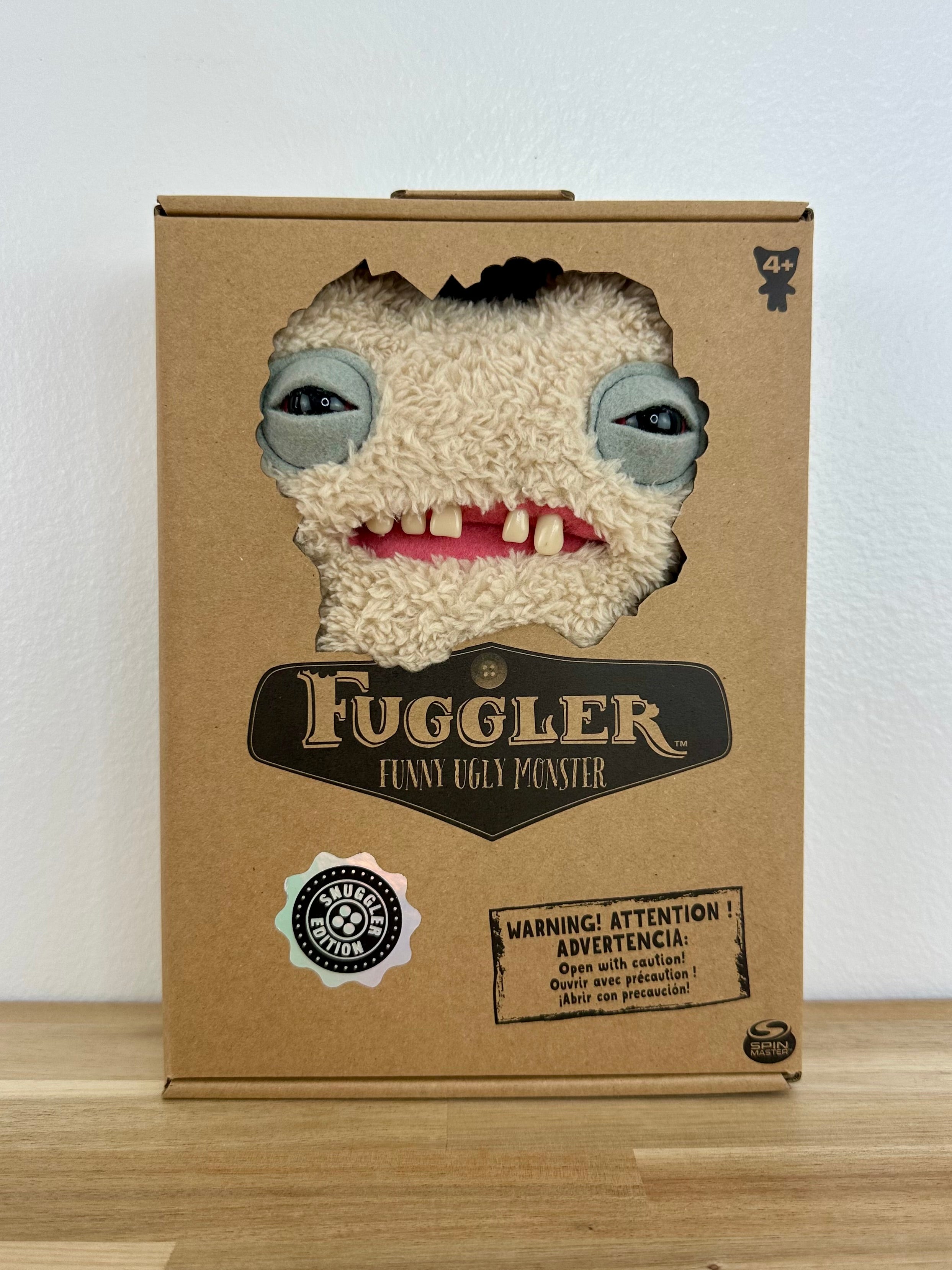 NEW • Gaptooth McGoo Fuggler • Fuzzy Cream • Snuggler Edition • Addo • UK Exclusive • SEALED Box