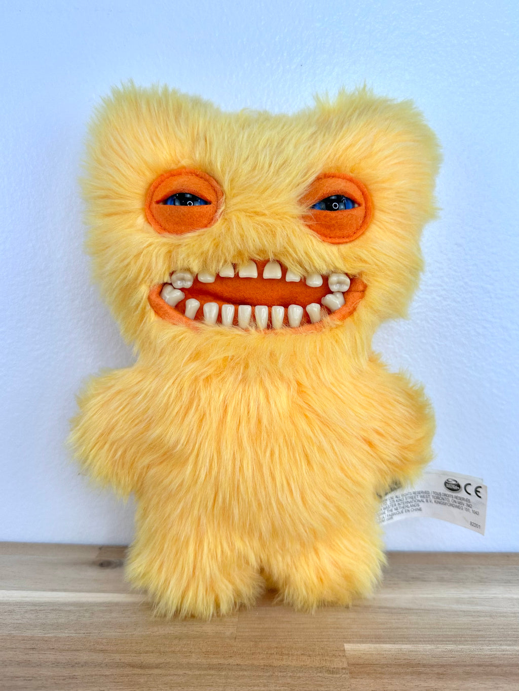 RARE * Mr. Buttons Fuggler * Yellow Fur • Spinmaster • MINT Condition • No Box