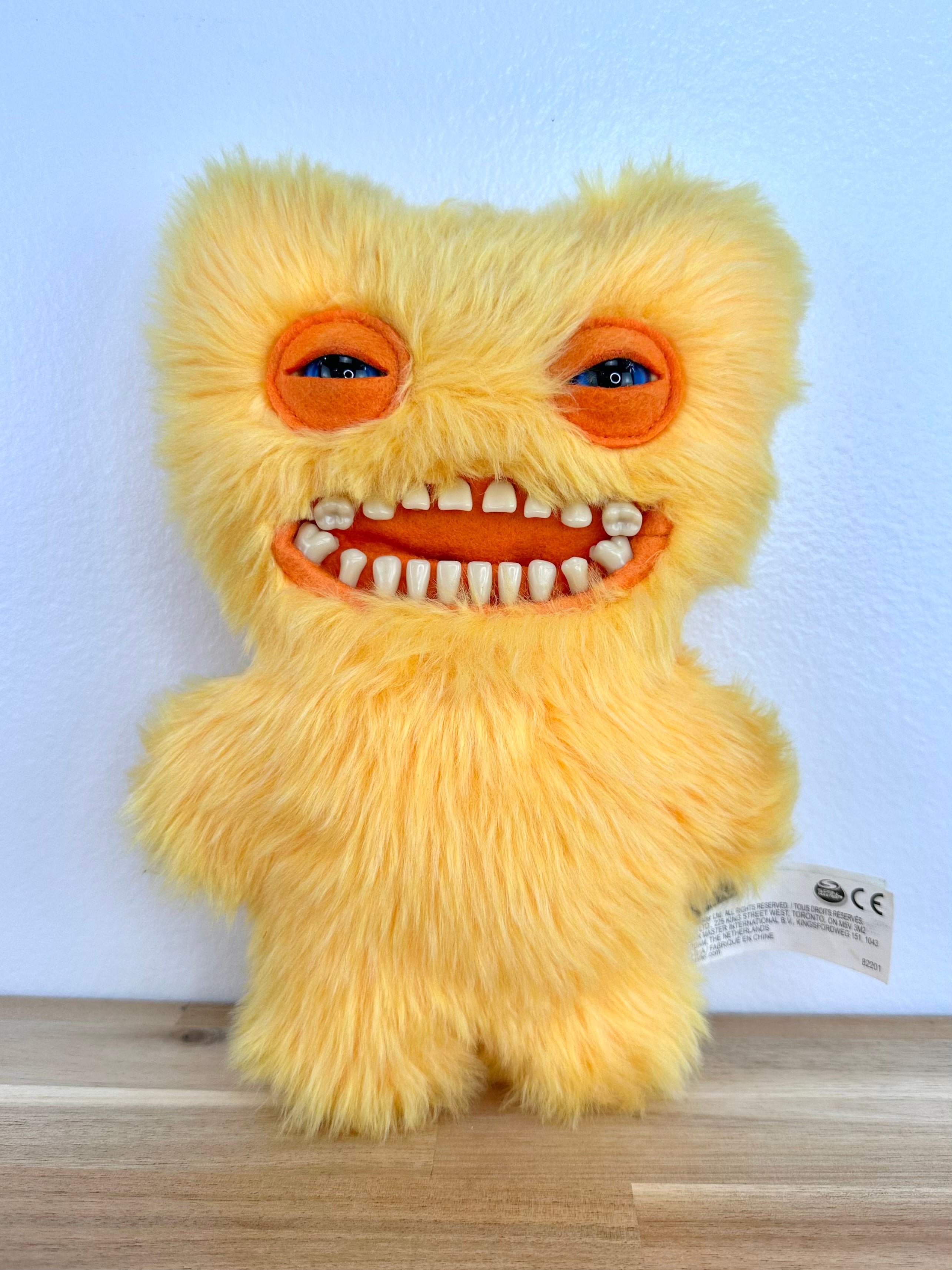 RARE * Mr. Buttons Fuggler * Yellow Fur • Spinmaster • MINT Condition • No Box
