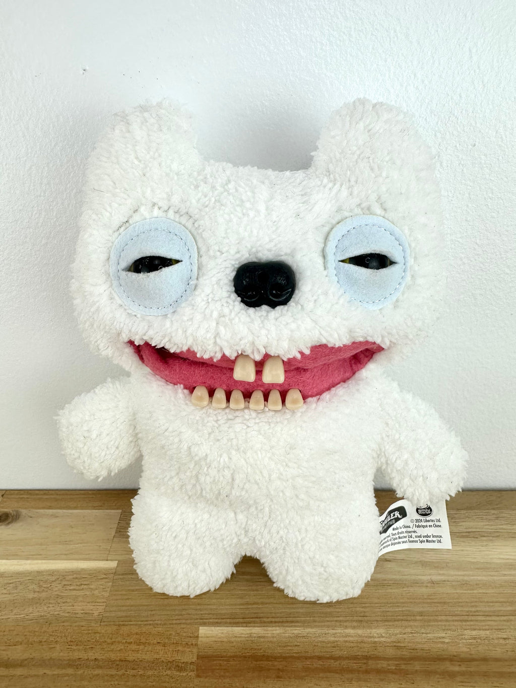 *RARE* Fuggler Stinkface • Fart Face • Addo • White Plush • MINT Condition • No Box