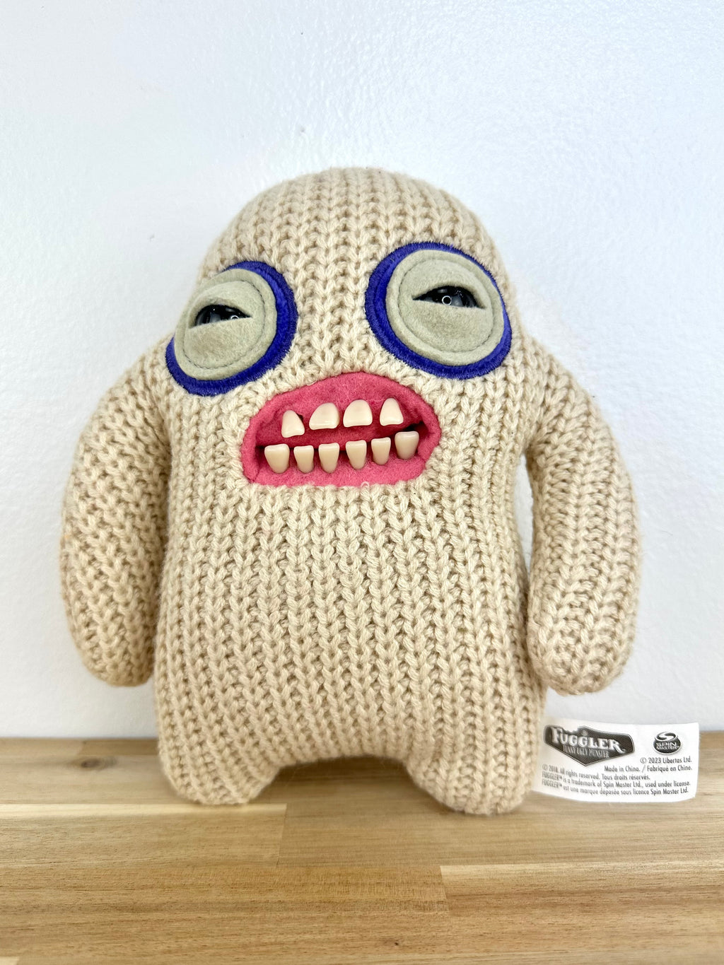 Mr. Needles Fuggler • Cream Knit • New Fuggs • Zuru • MINT Condition • No Box