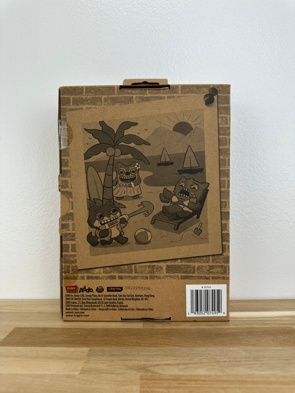 Sketchy Squirrel Fuggler • Zuru Release • Vacay Vibes • New in SEALED box
