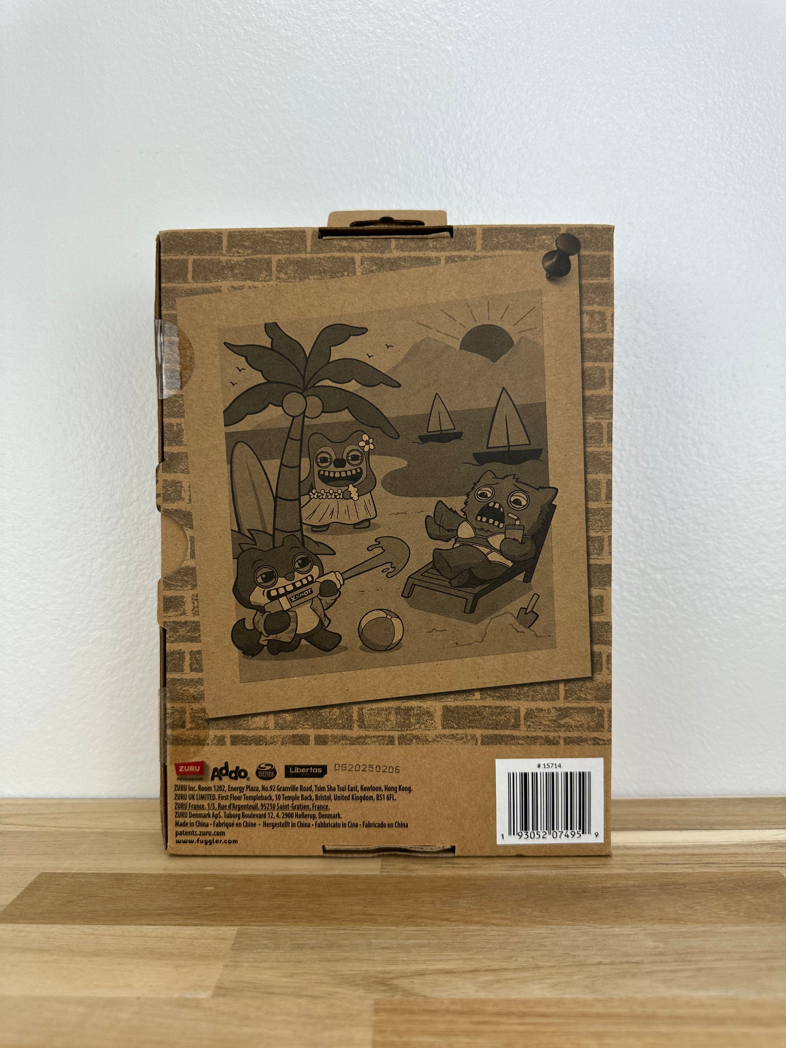 Sketchy Squirrel Fuggler • Zuru Release • Vacay Vibes • New in SEALED box