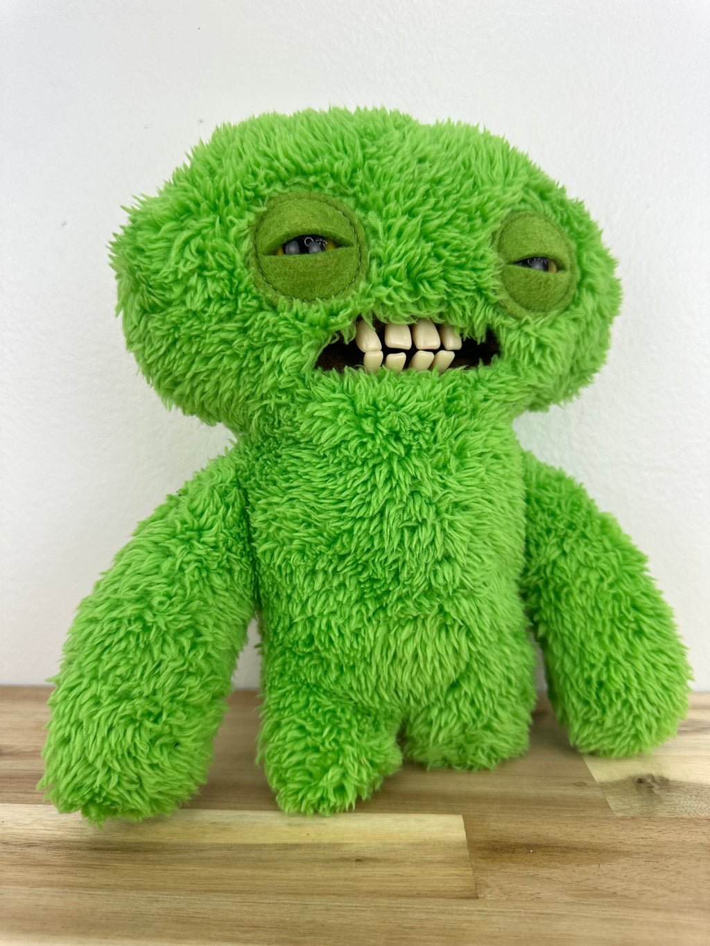 Squidge Fuggler - Fuzzy Green - Snuggler Edition - Addo - UK Exclusive - Retired - Mint Condition - No Box