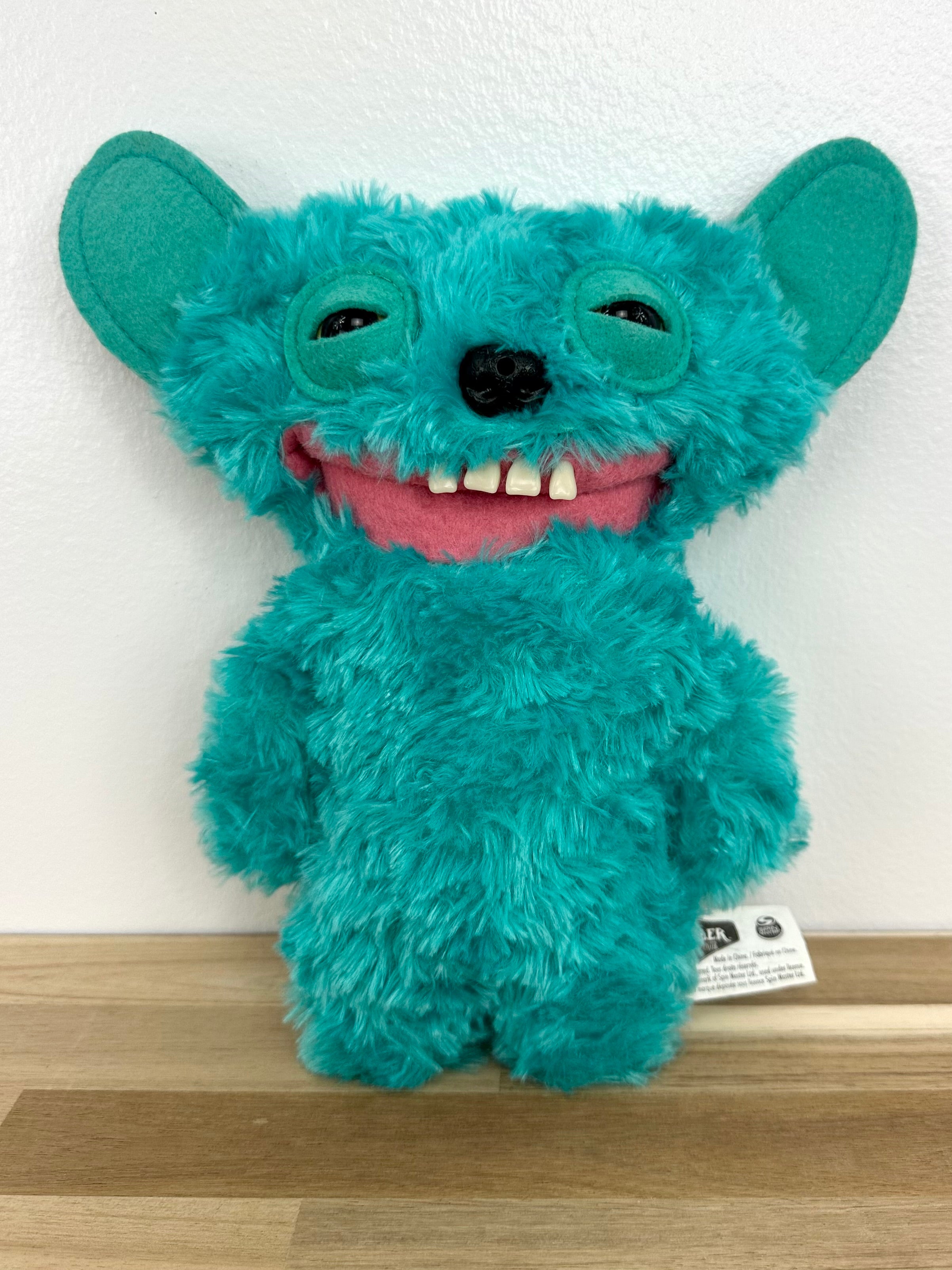 VERY RARE • Fuggler Fart Face Grin Grin • Turquoise Retired • MINT Condition • No Box