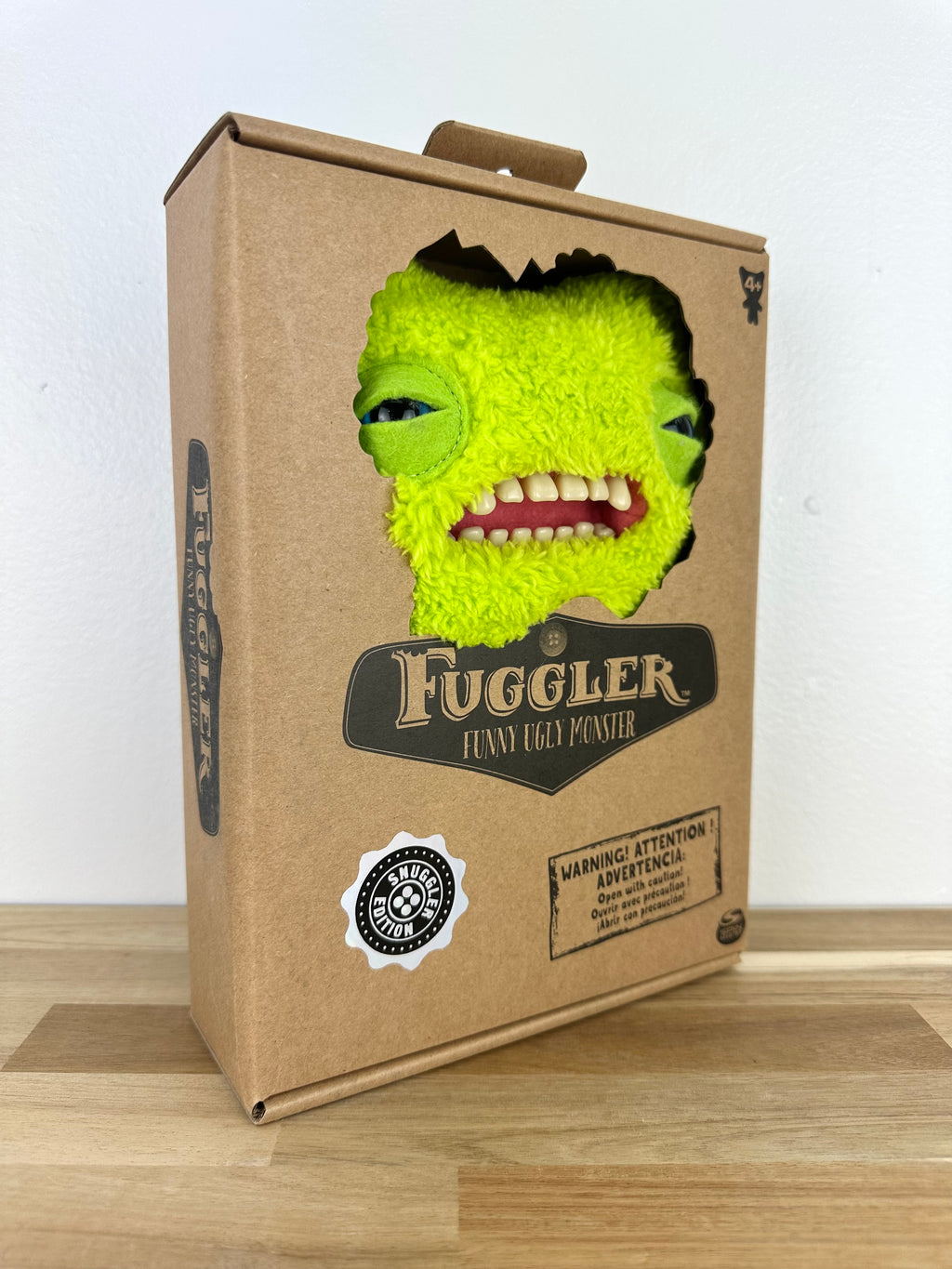 Munch Munch Fuggler - Fuzzy Lime Green - Snuggler Edition - Addo - UK Exclusive - Retired - Sealed Box