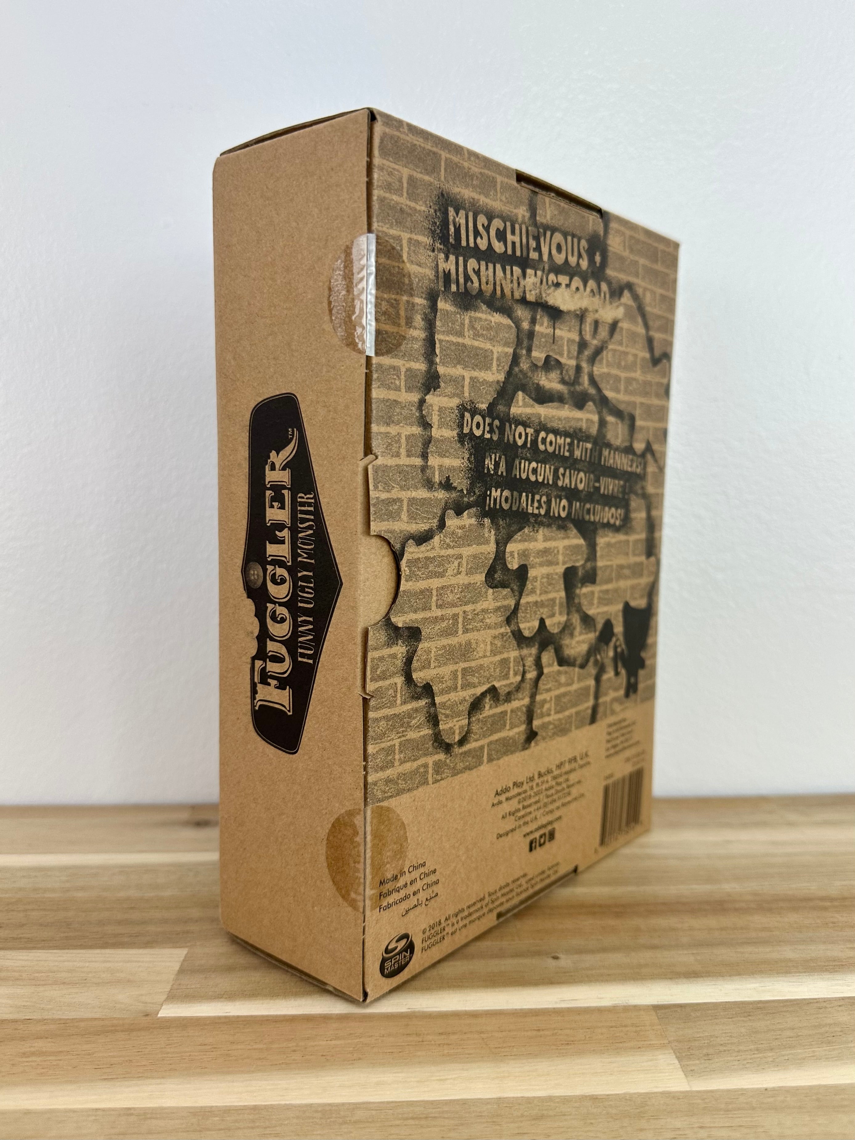 NEW • Gaptooth McGoo Fuggler • Fuzzy Blue • Snuggler Edition • Addo • UK Exclusive • SEALED Box