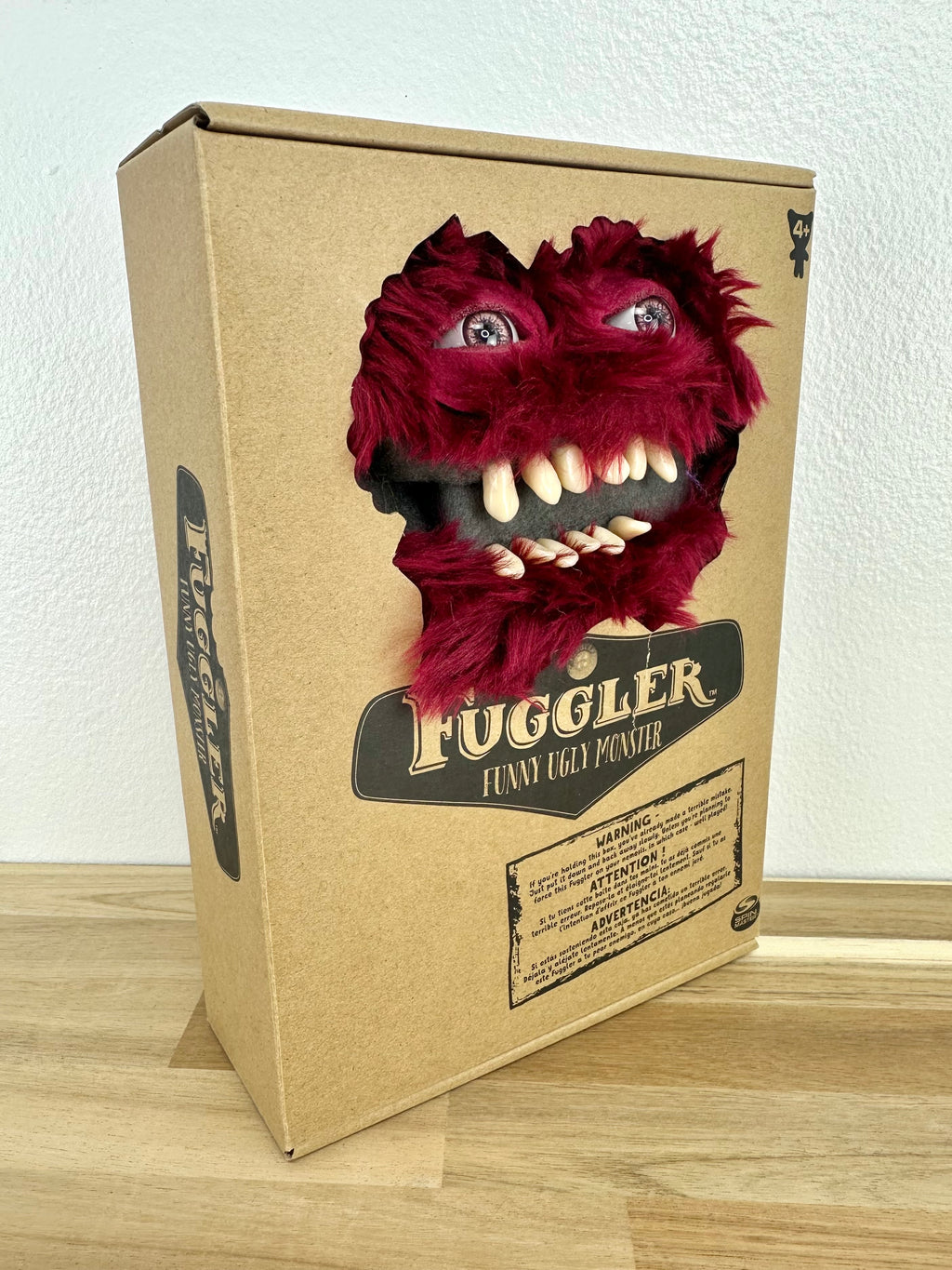RARE * Fuggler Count Underoo Mcgoo Burgundy/Maroon • NEW in Open Box •