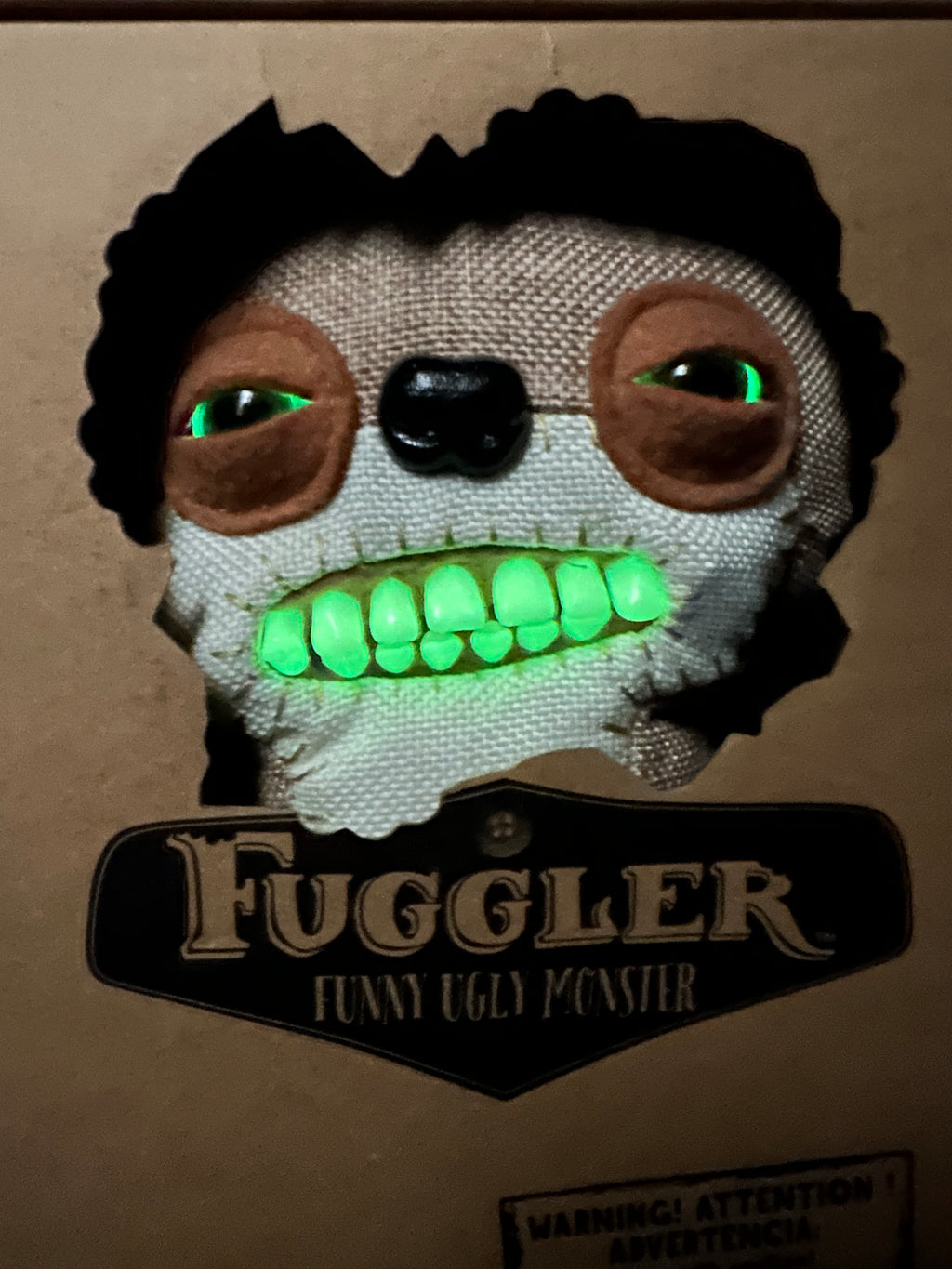 RARE * Teddy Bear Nightmare Fuggler • Burlap Chase • Addo Release • NEW in Open Box