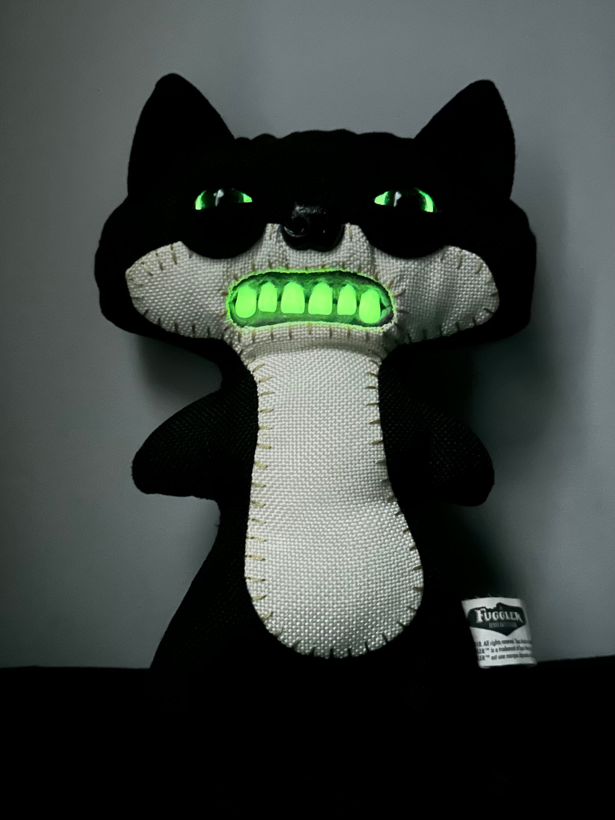 RARE * Fuggler Suspicious Fox • Chase • Black Burlap • Addo Release • NEW in Open Box