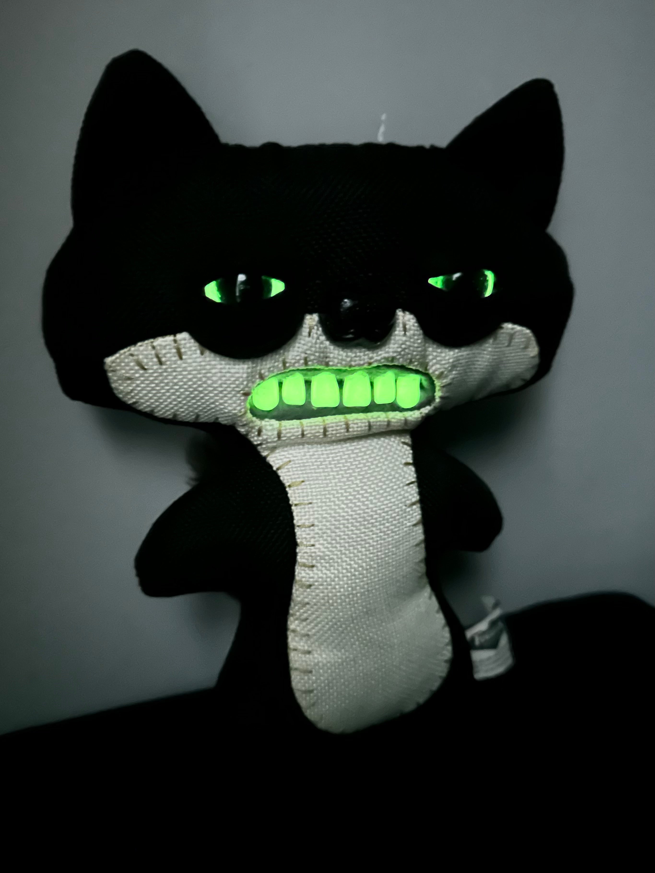 RARE * Fuggler Suspicious Fox • Chase • Black Burlap • Addo Release • NEW in Open Box