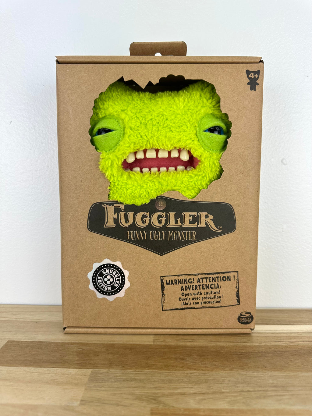 Munch Munch Fuggler - Fuzzy Lime Green - Snuggler Edition - Addo - UK Exclusive - Retired - Sealed Box