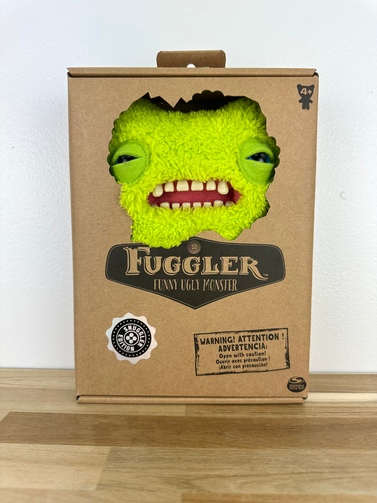 Munch Munch Fuggler - Fuzzy Lime Green - Snuggler Edition - Addo - UK Exclusive - Retired - Sealed Box
