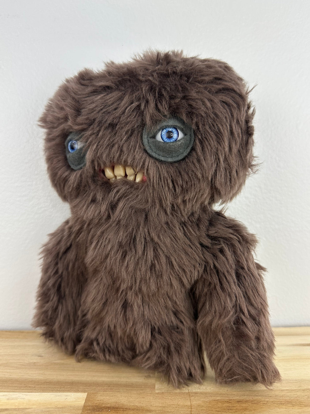Squidge Fuggler - Brown Fur - Spin Master - Very Rare - Excellent Condition - No Box