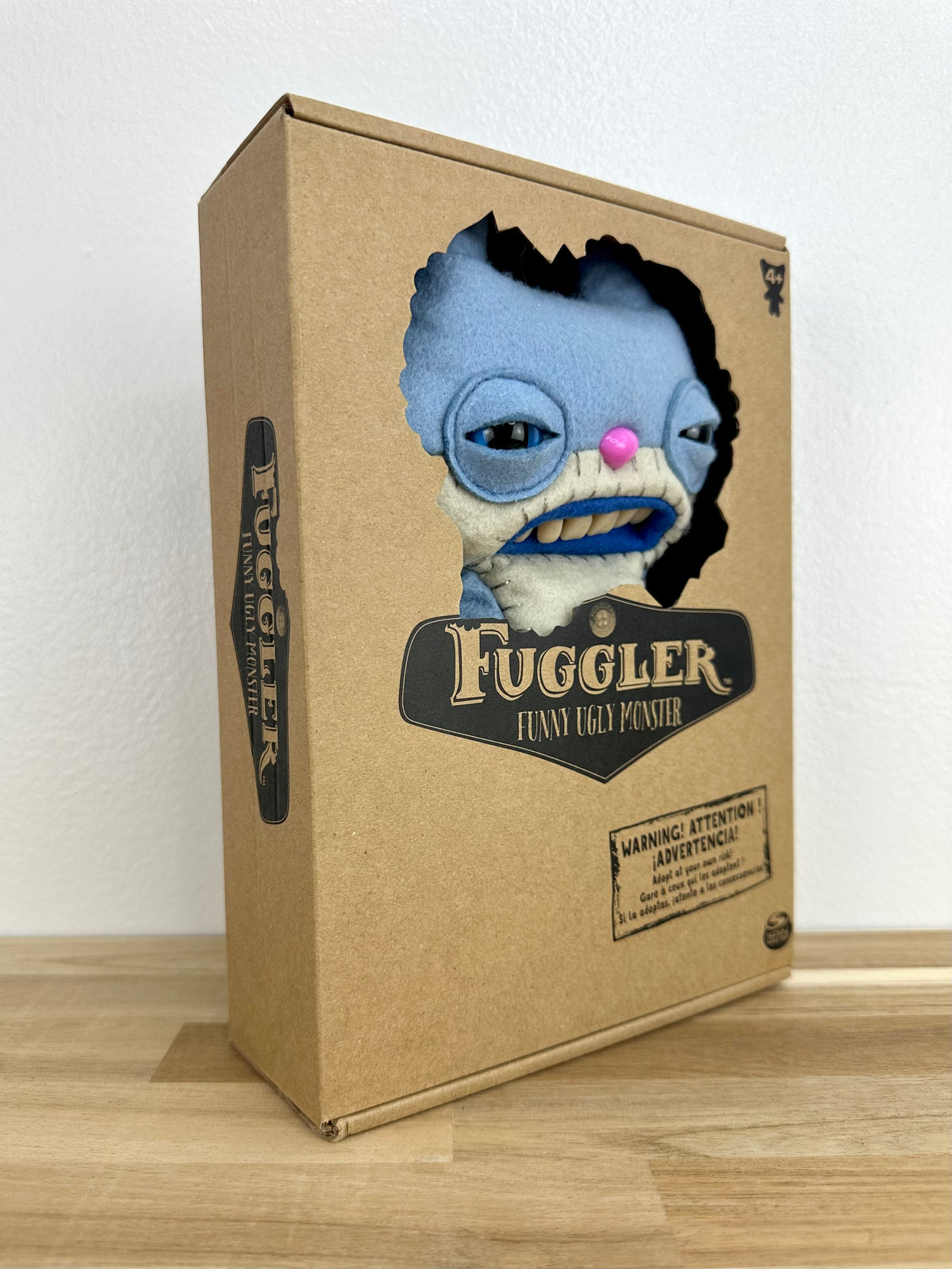 Sketchy Squirrel Fuggler - Periwinkle Blue - Spin Master Original - Retired - Sealed Box