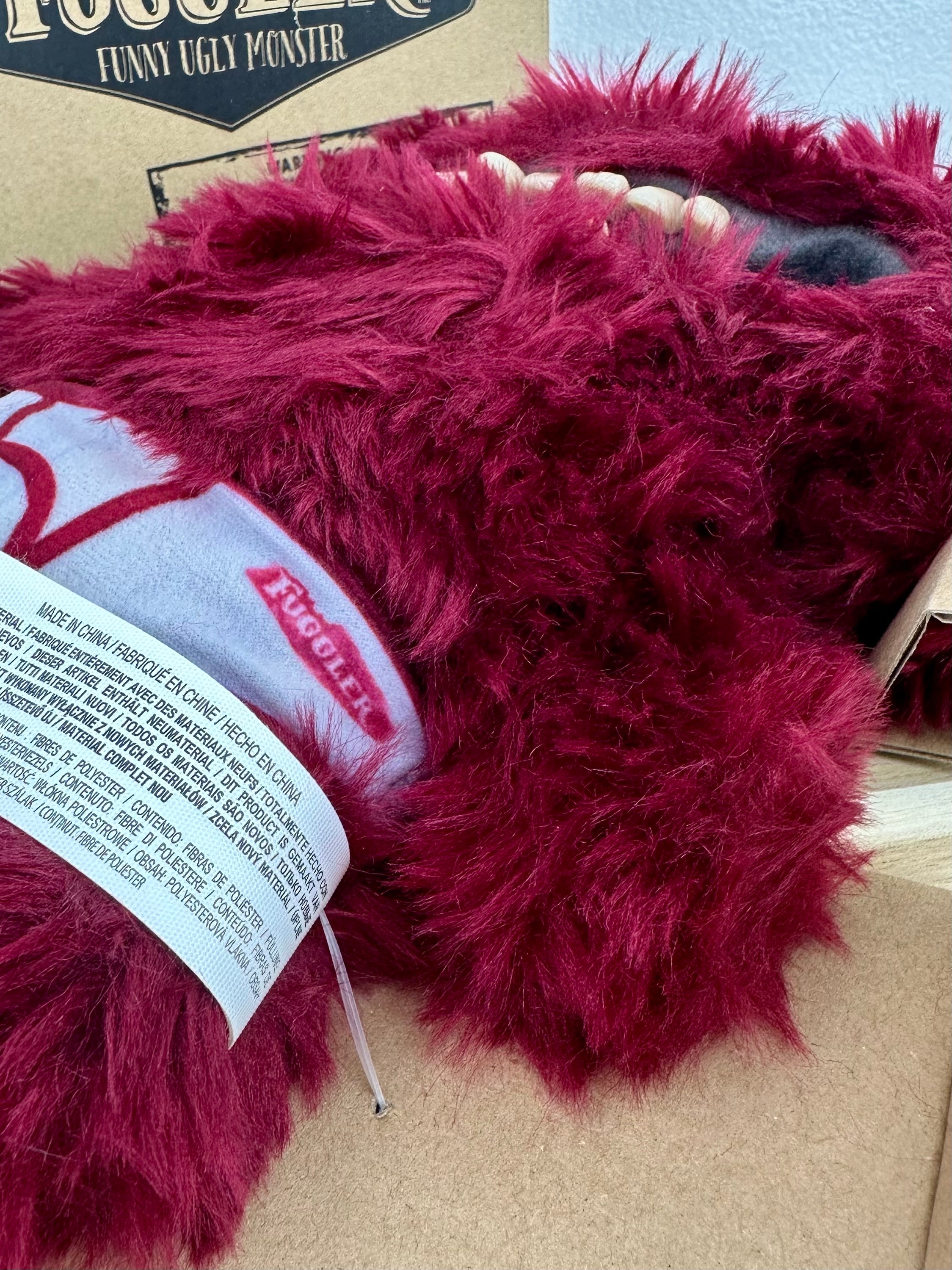 RARE * Fuggler Count Underoo Mcgoo Burgundy/Maroon • NEW in Open Box •