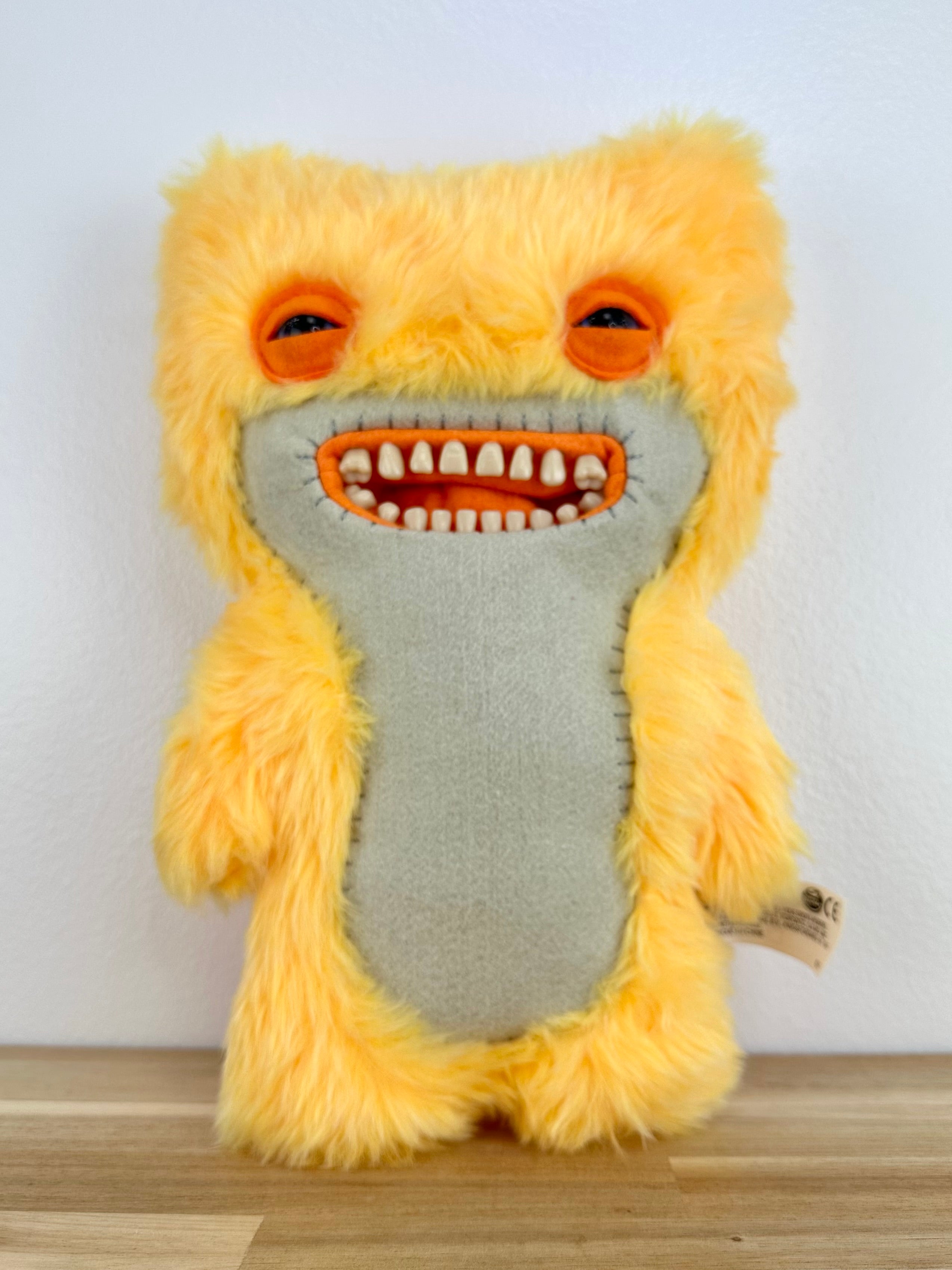 RETIRED * Fuggler Yellow Awkward Bear • Spin Master • MINT Condition • No Box